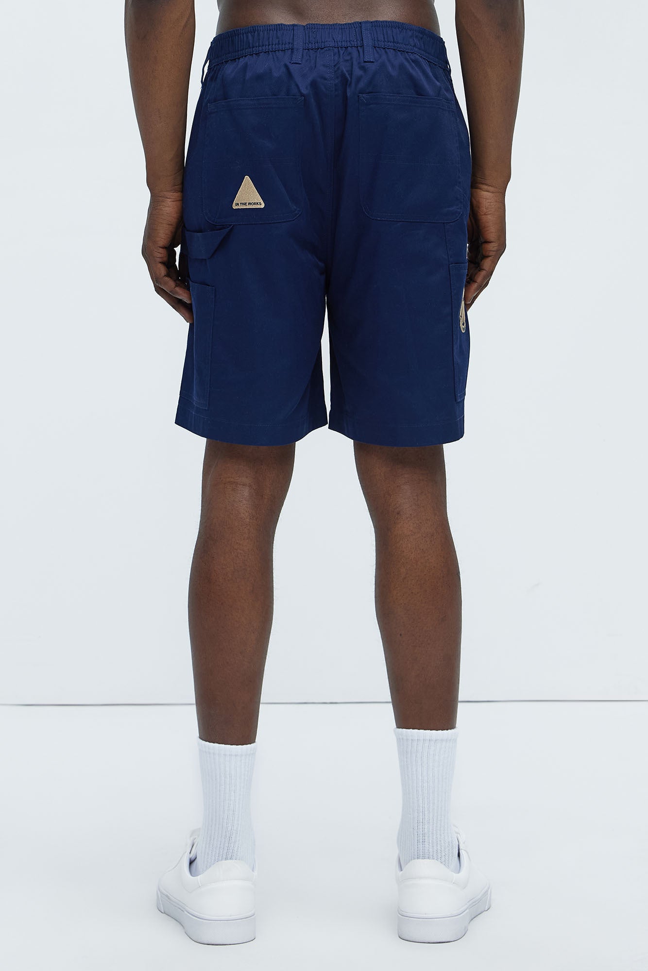 In The Works Relaxed Shorts - Navy