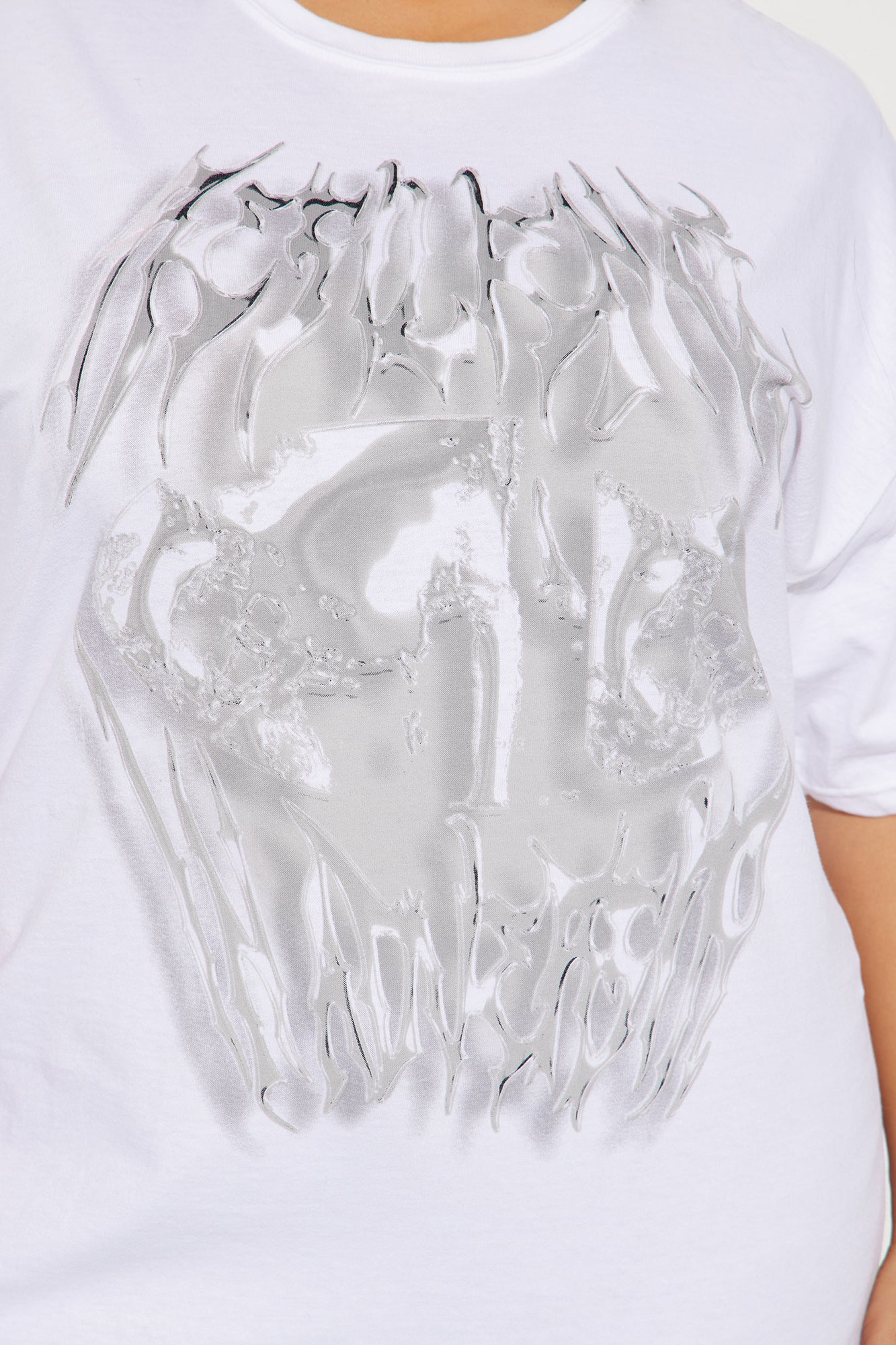 Resilience Chrome Graphic Tee - White