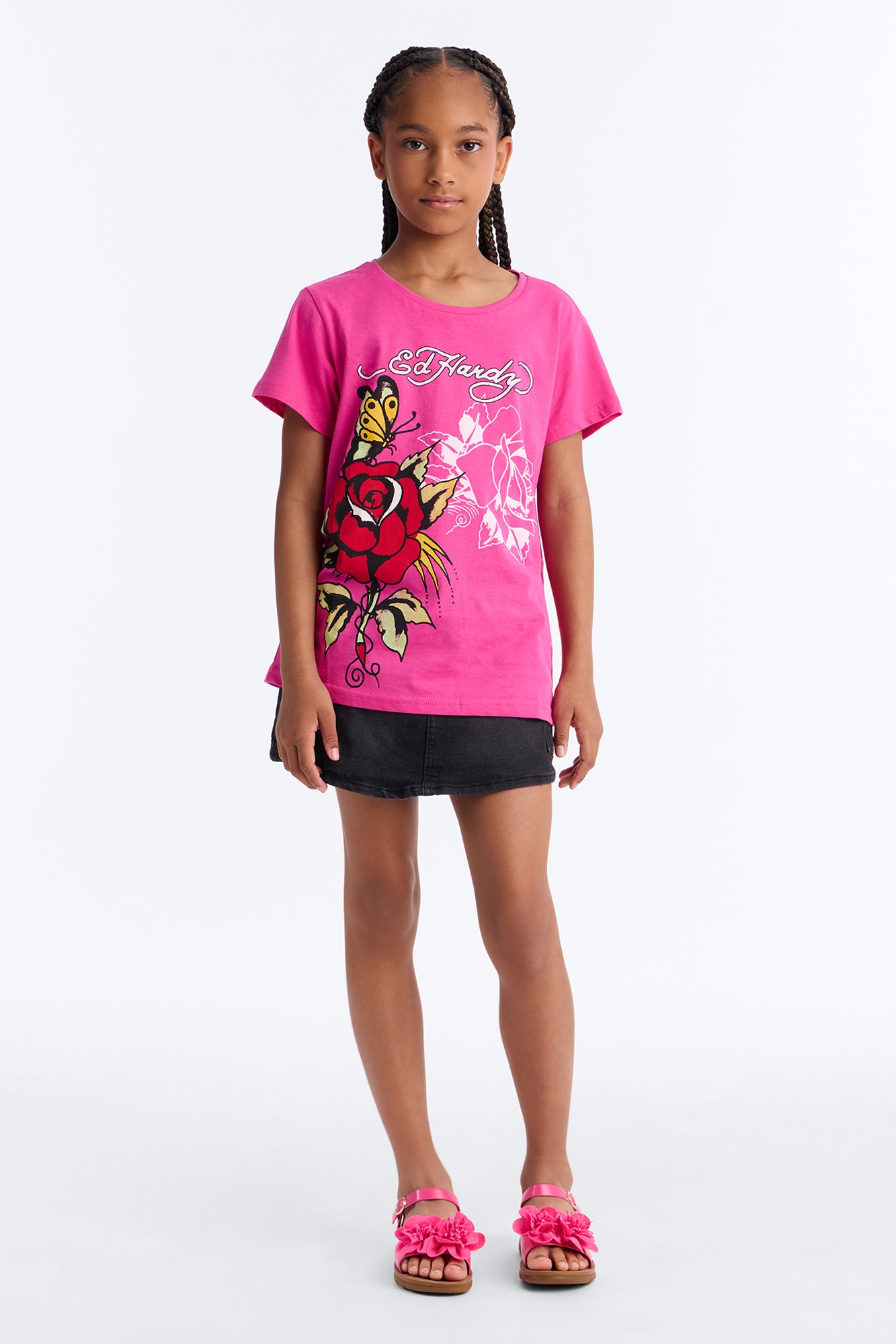Mini Maren Sandals - Hot Pink