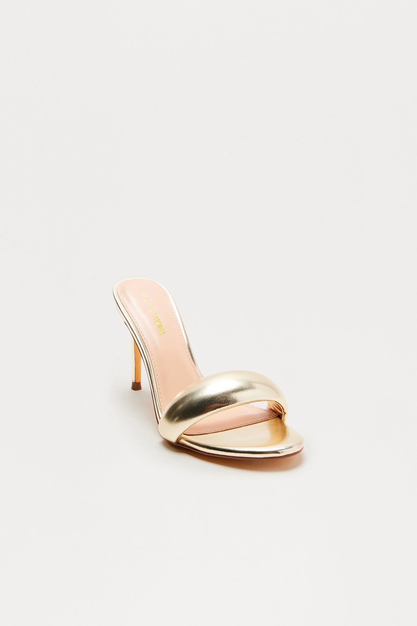 Joy Stiletto Mules - Gold
