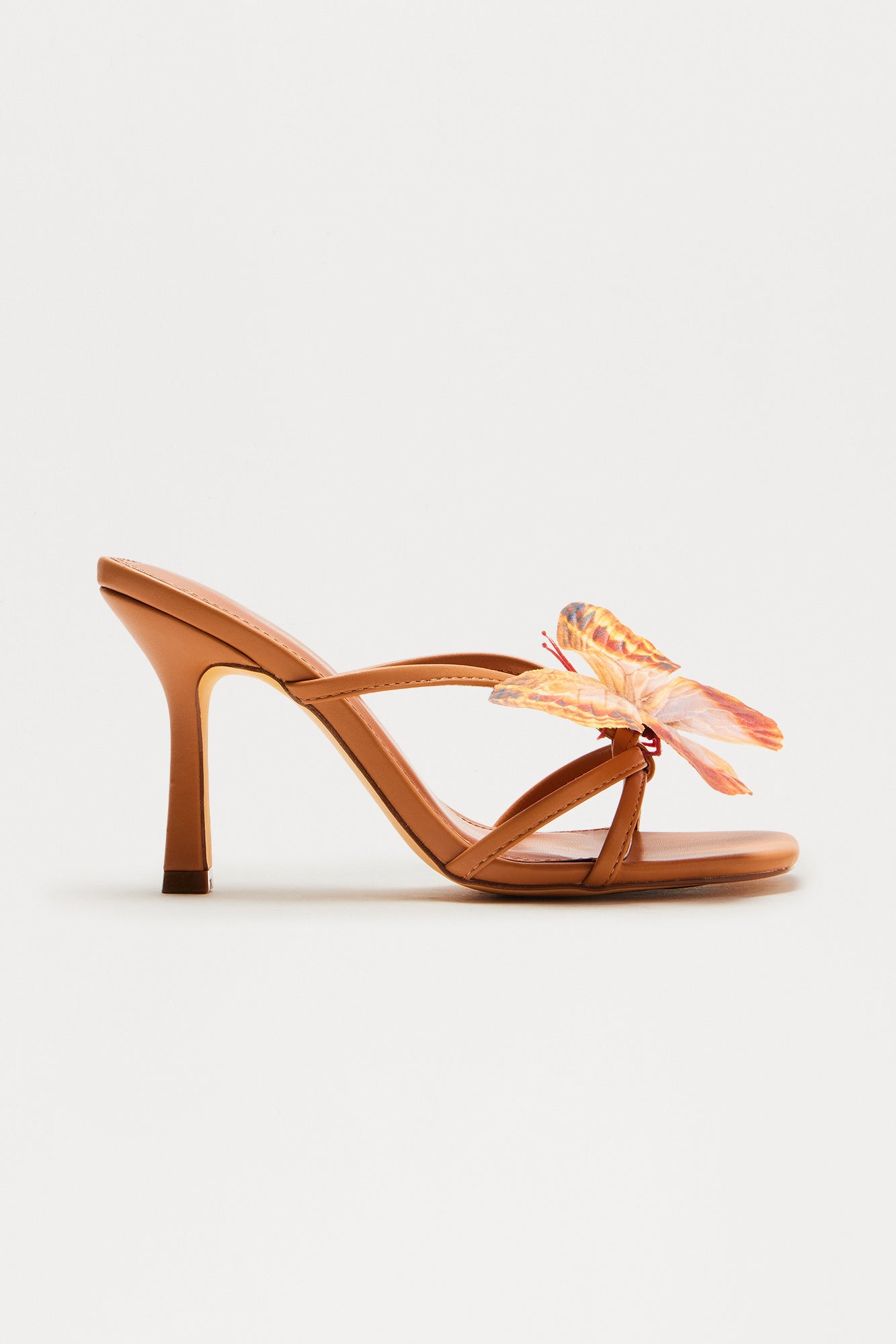 Pixie Dust Butterfly Heels - Brown