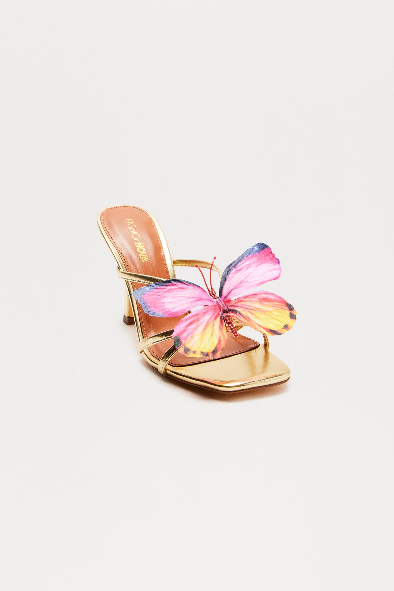 Pixie Dust Butterfly Heels - Gold