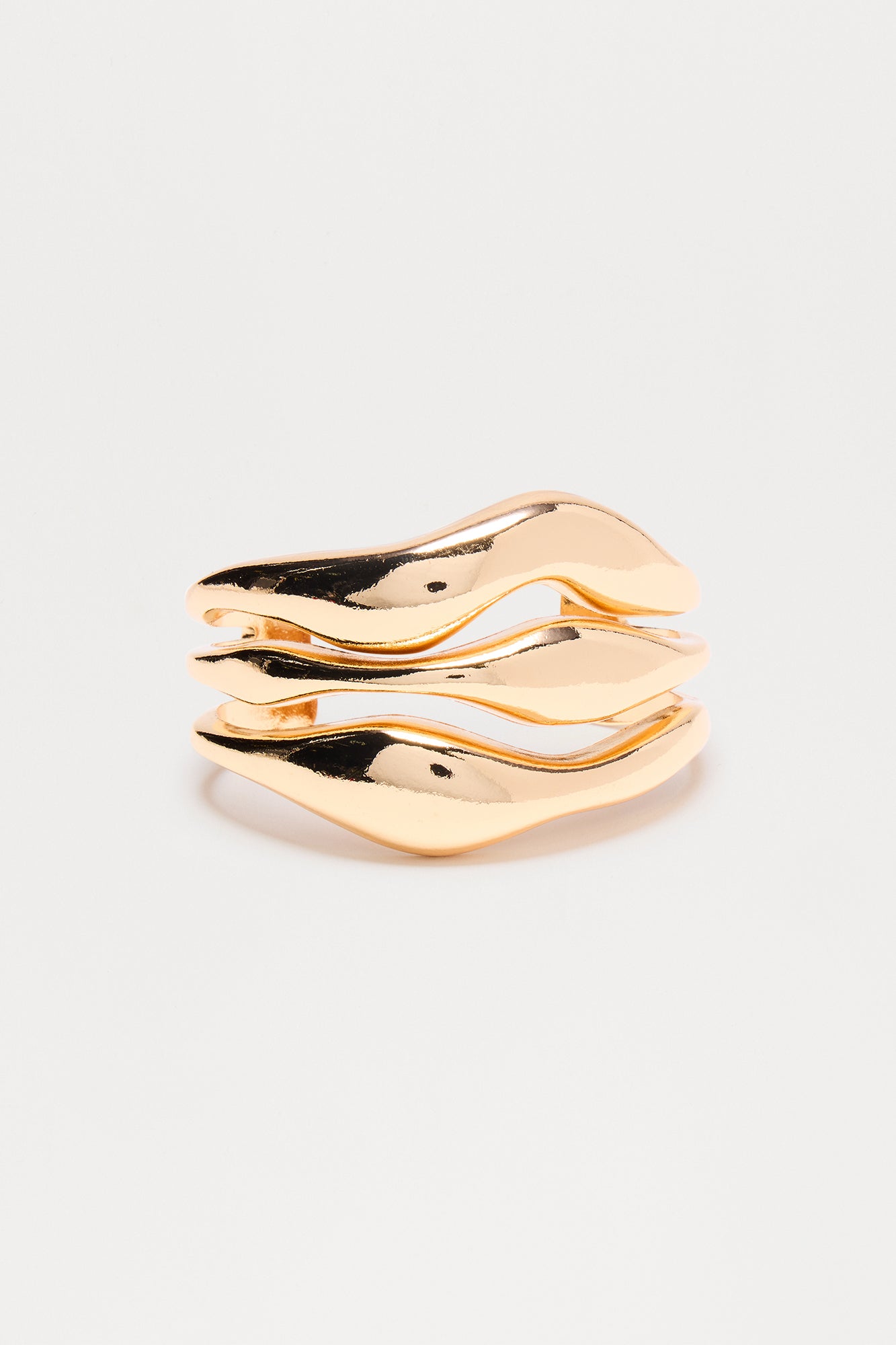 Powerful Aura Cuff Bracelet - Gold