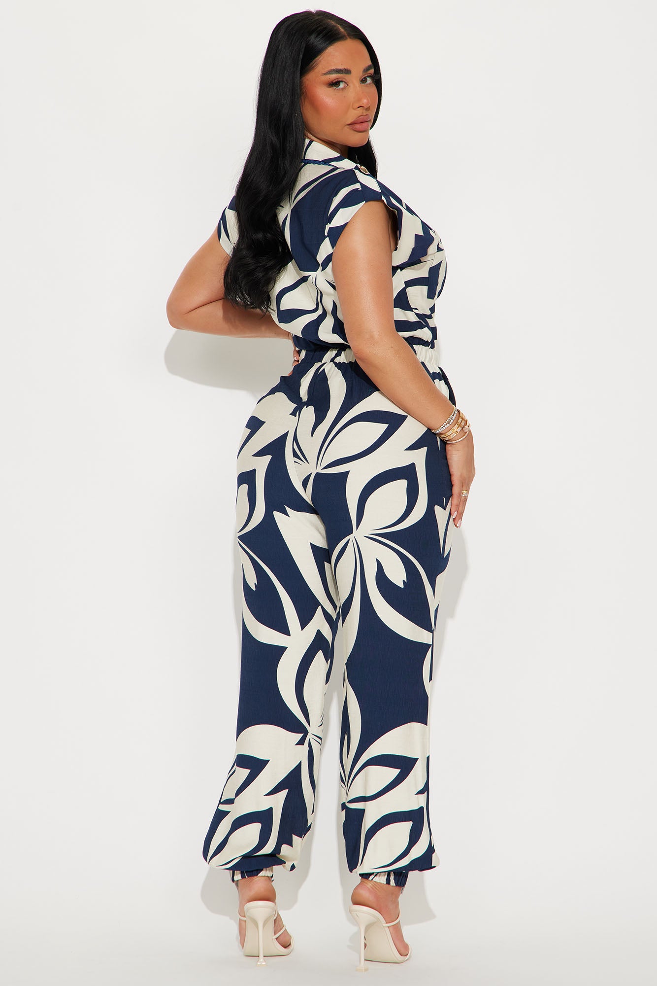 By The Seashore Jumpsuit - Blue/combo