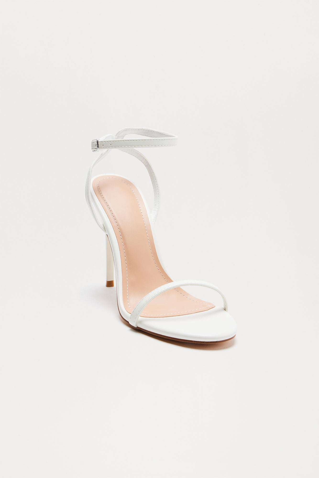 Randi Patent Heels - White