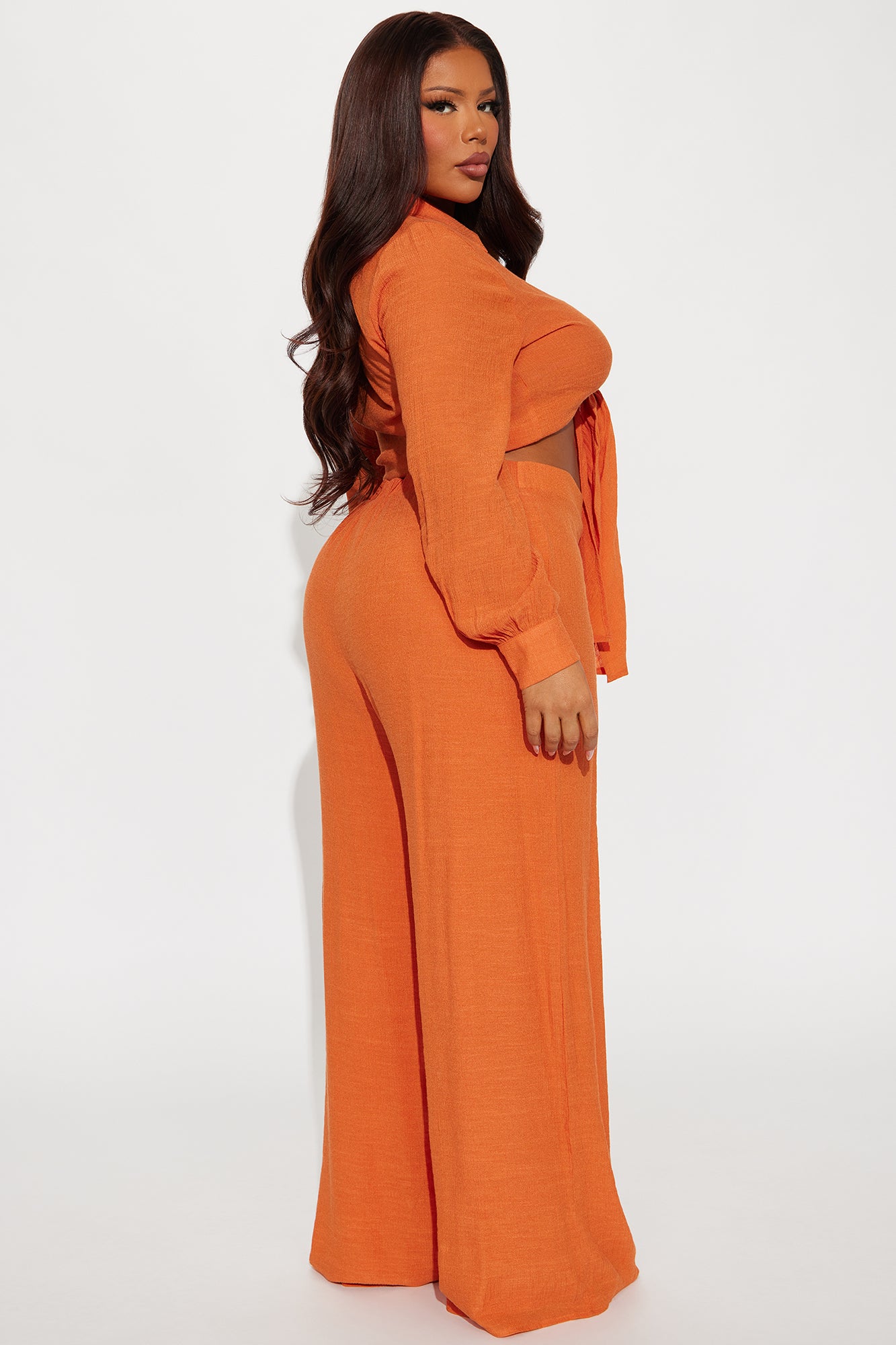 Island Dreaming Pant Set - Rust
