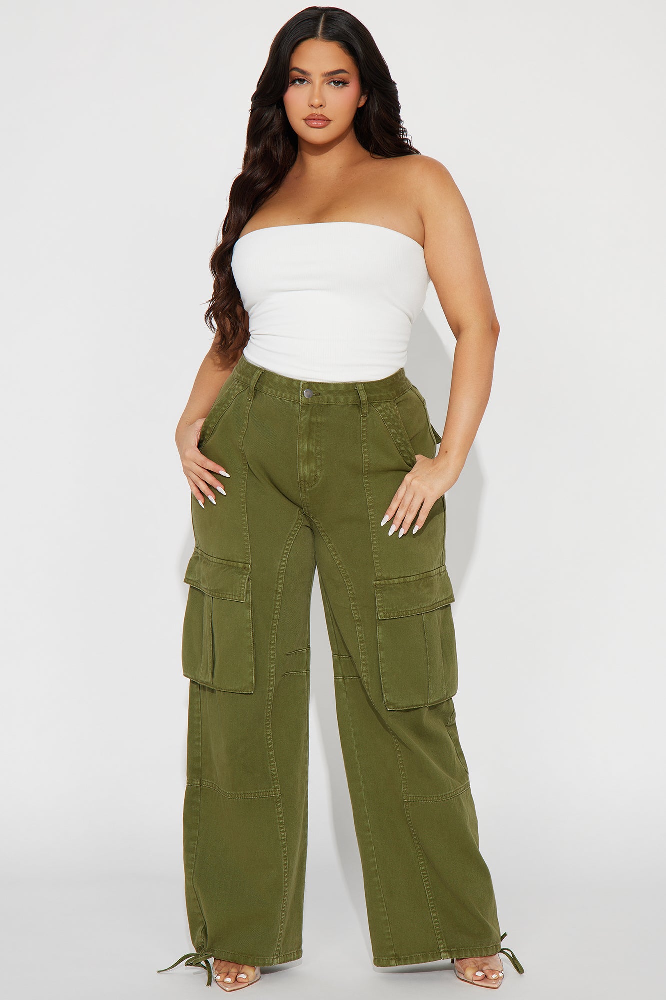 Demi Double Lined Tube Bodysuit - White