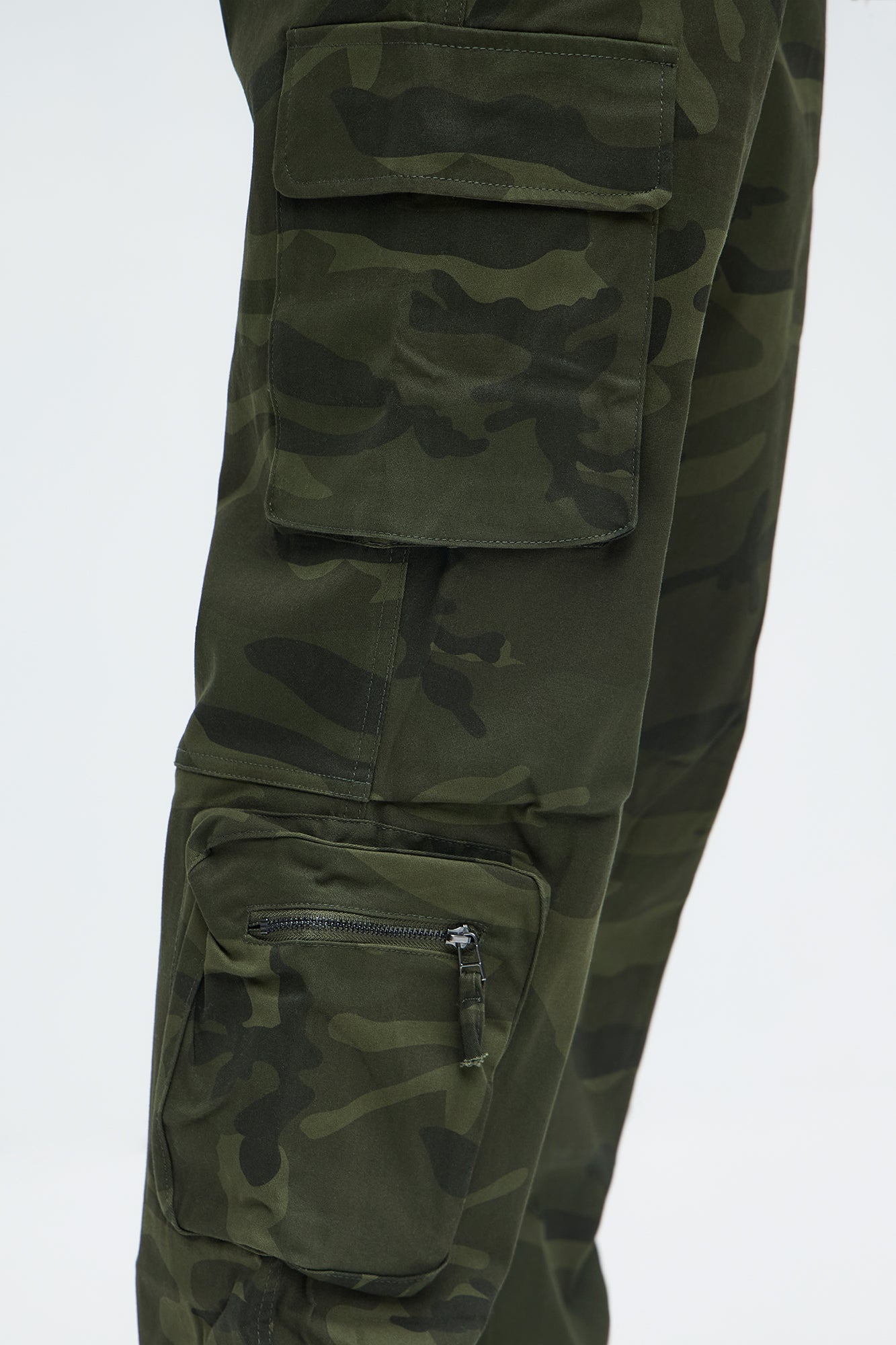 Stay On It Straight Cargo Pants - Camouflage