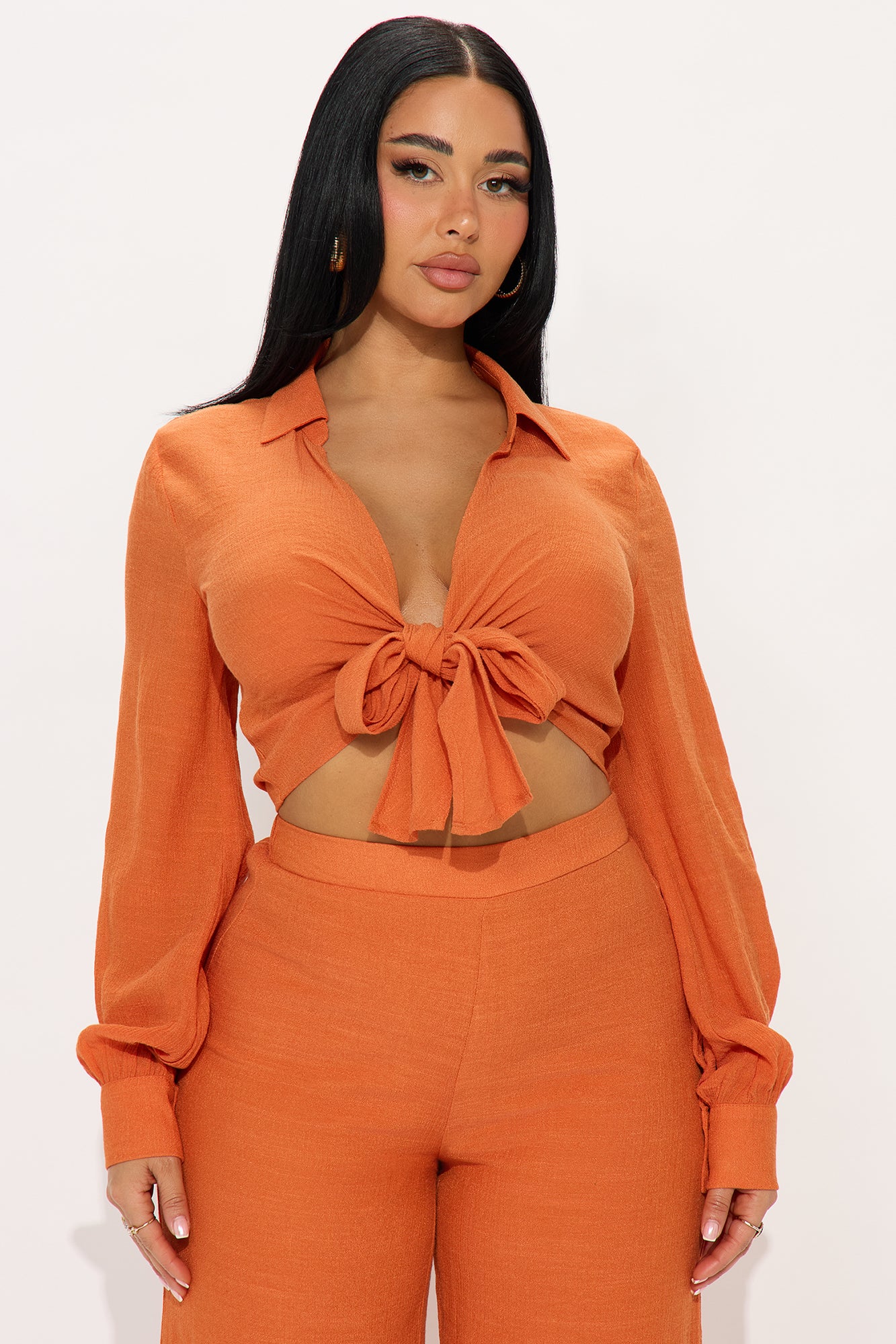 Island Dreaming Pant Set - Rust