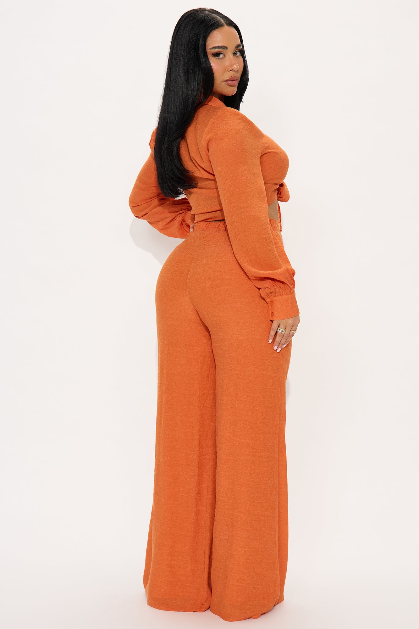Island Dreaming Pant Set - Rust