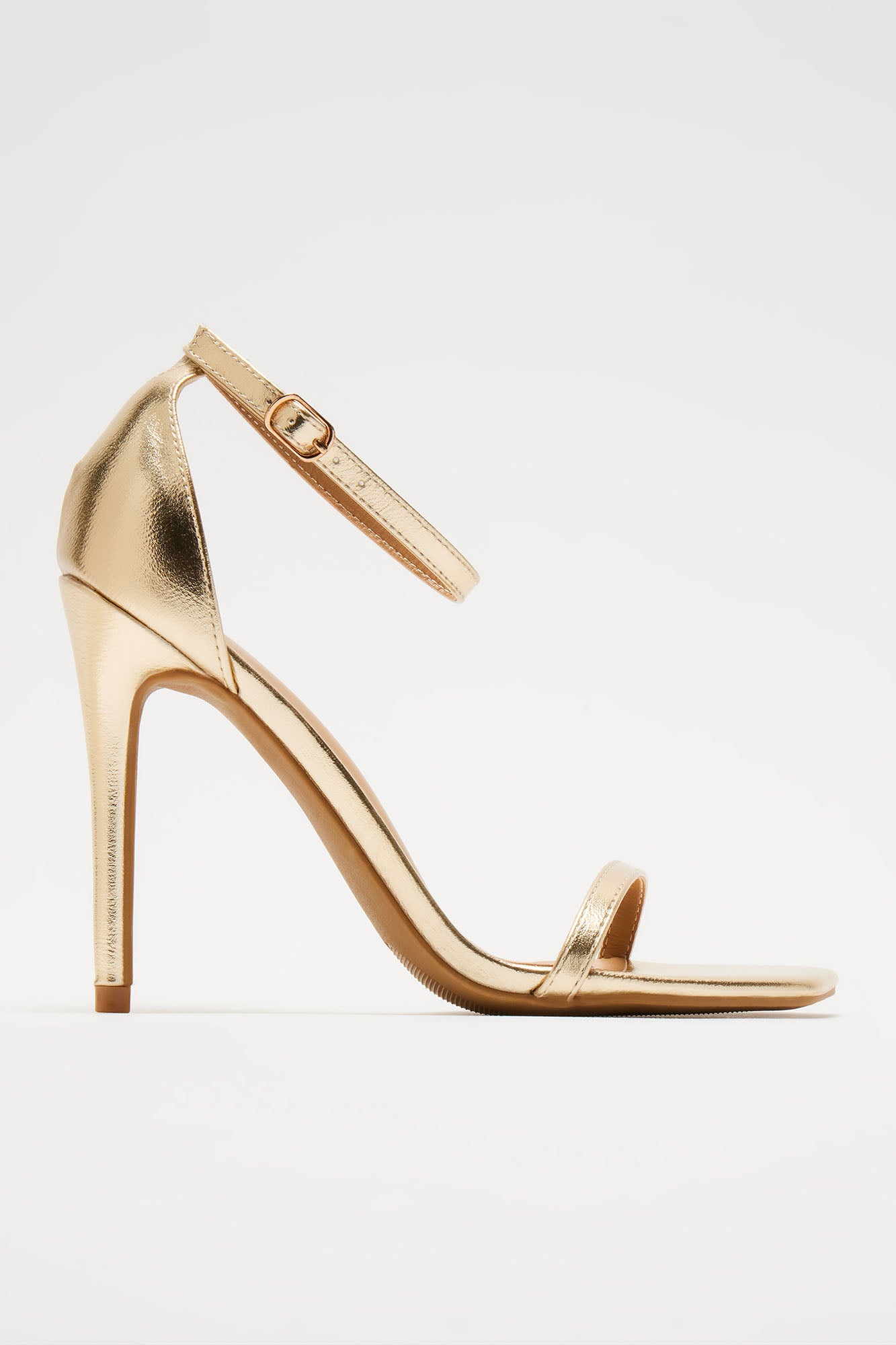 Linked Up Heels - Gold
