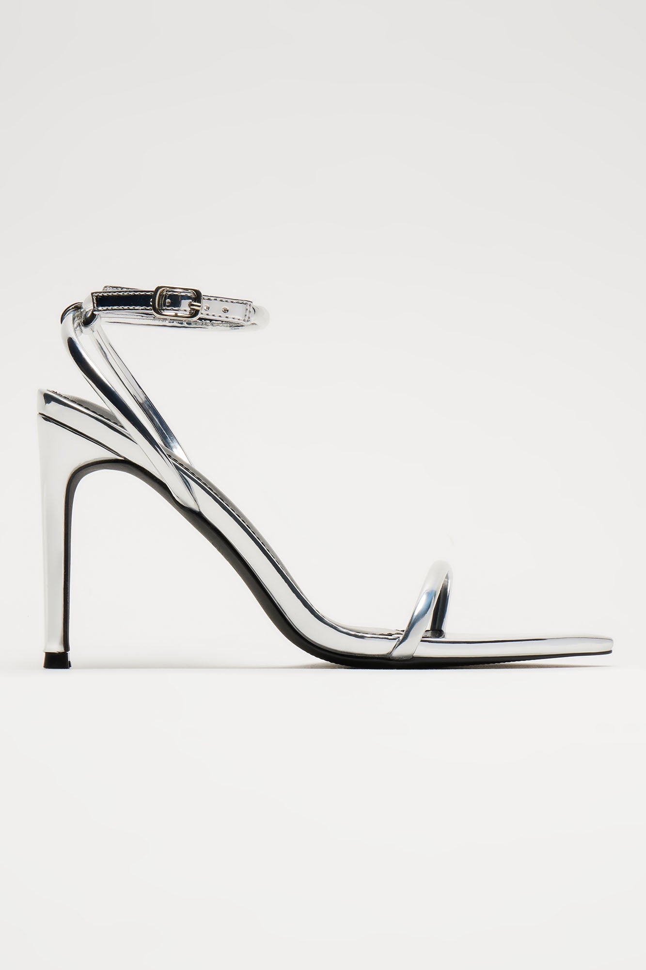 Take Me Places Heeled Sandals - Silver