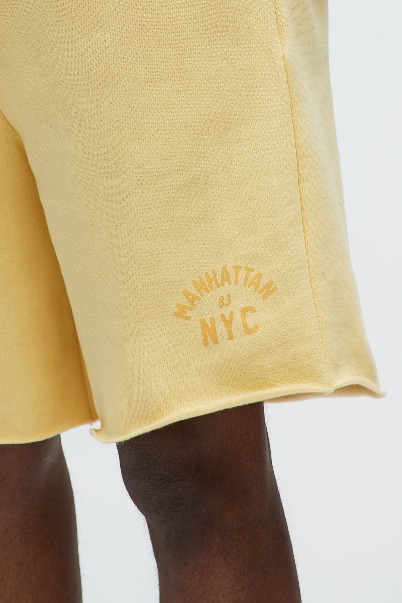 Manhattan Sweatshorts - Yellow