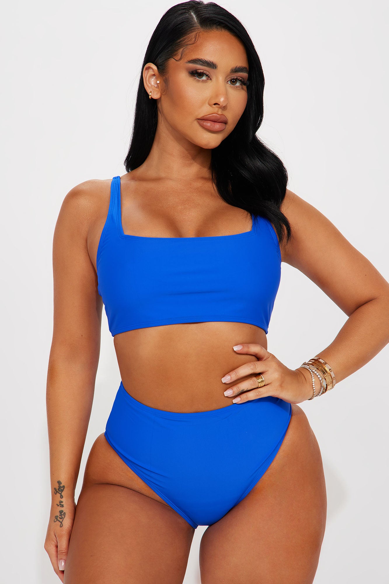 Maui Mix And Match Tank Bikini Top - Royal