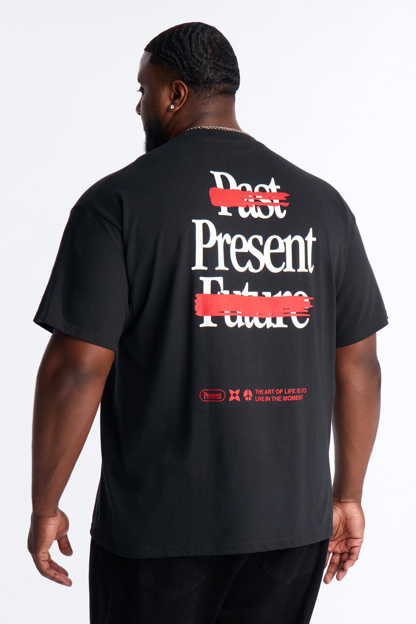 Be Present Short Sleeve Tee - Black