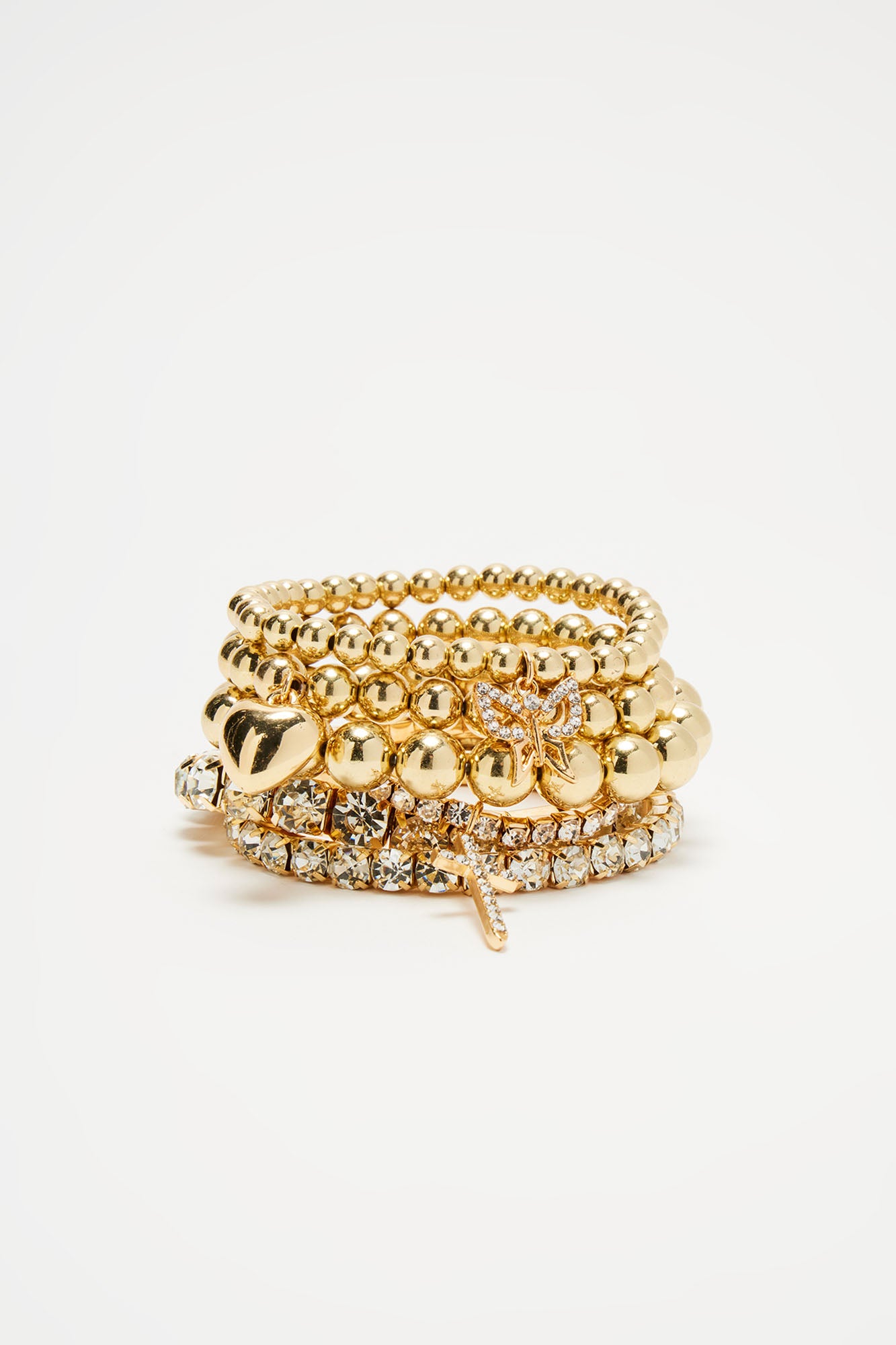 Love So Endlessly Bracelet Set - Gold