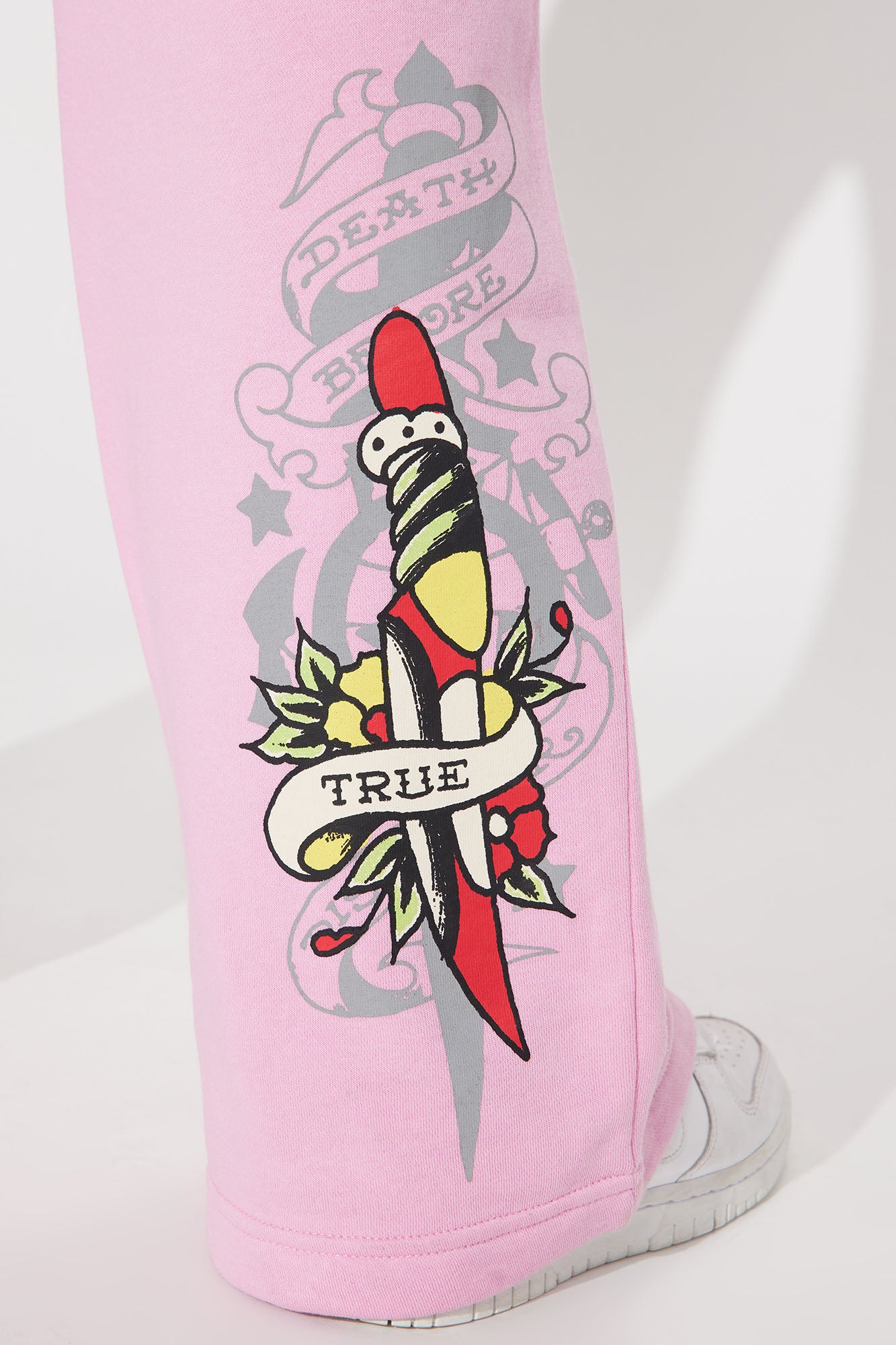 Ed Hardy Tiger Roar Pant - Pink