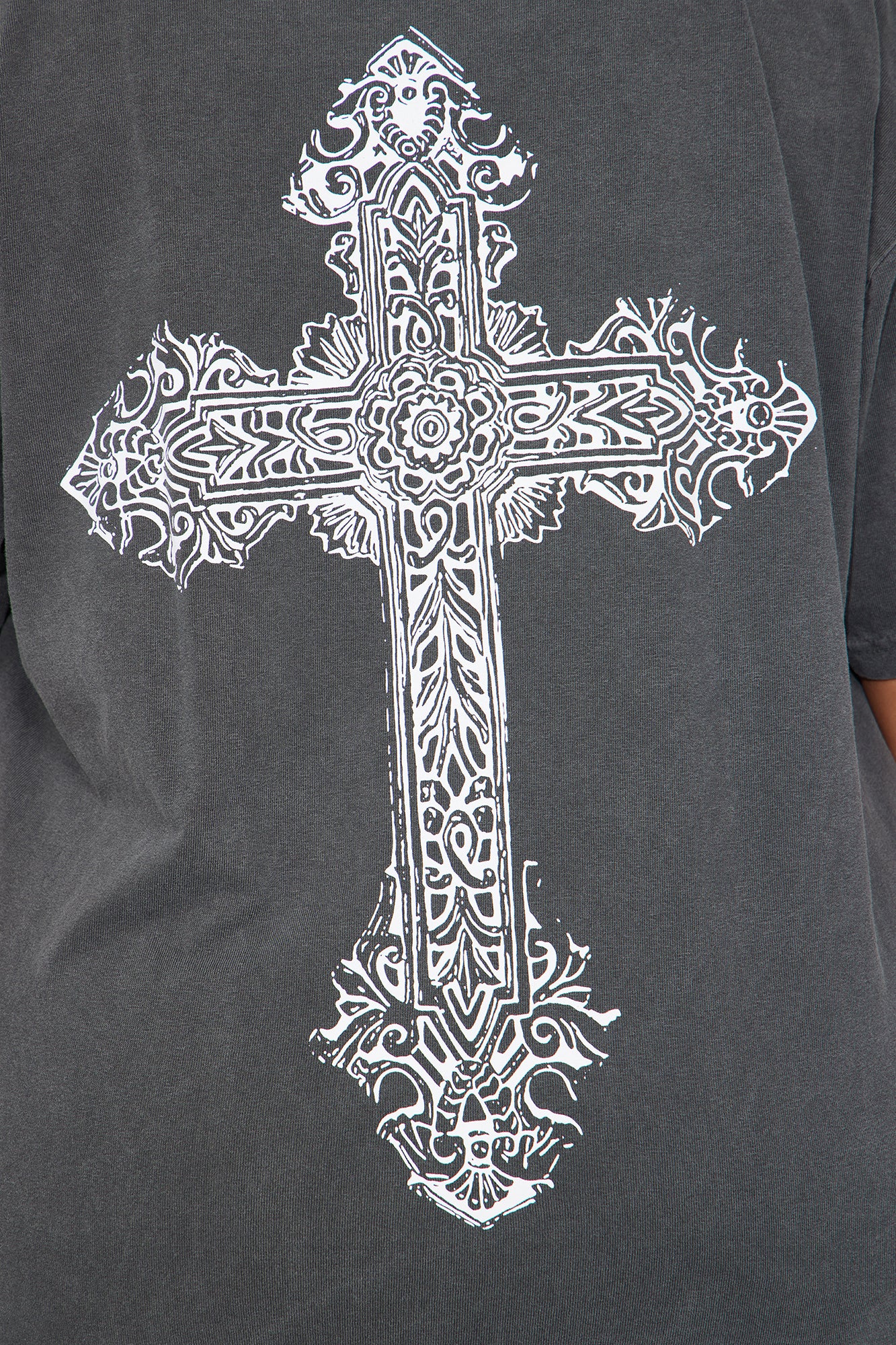 God's Plan Over Mine Washed Tee - Black Wash