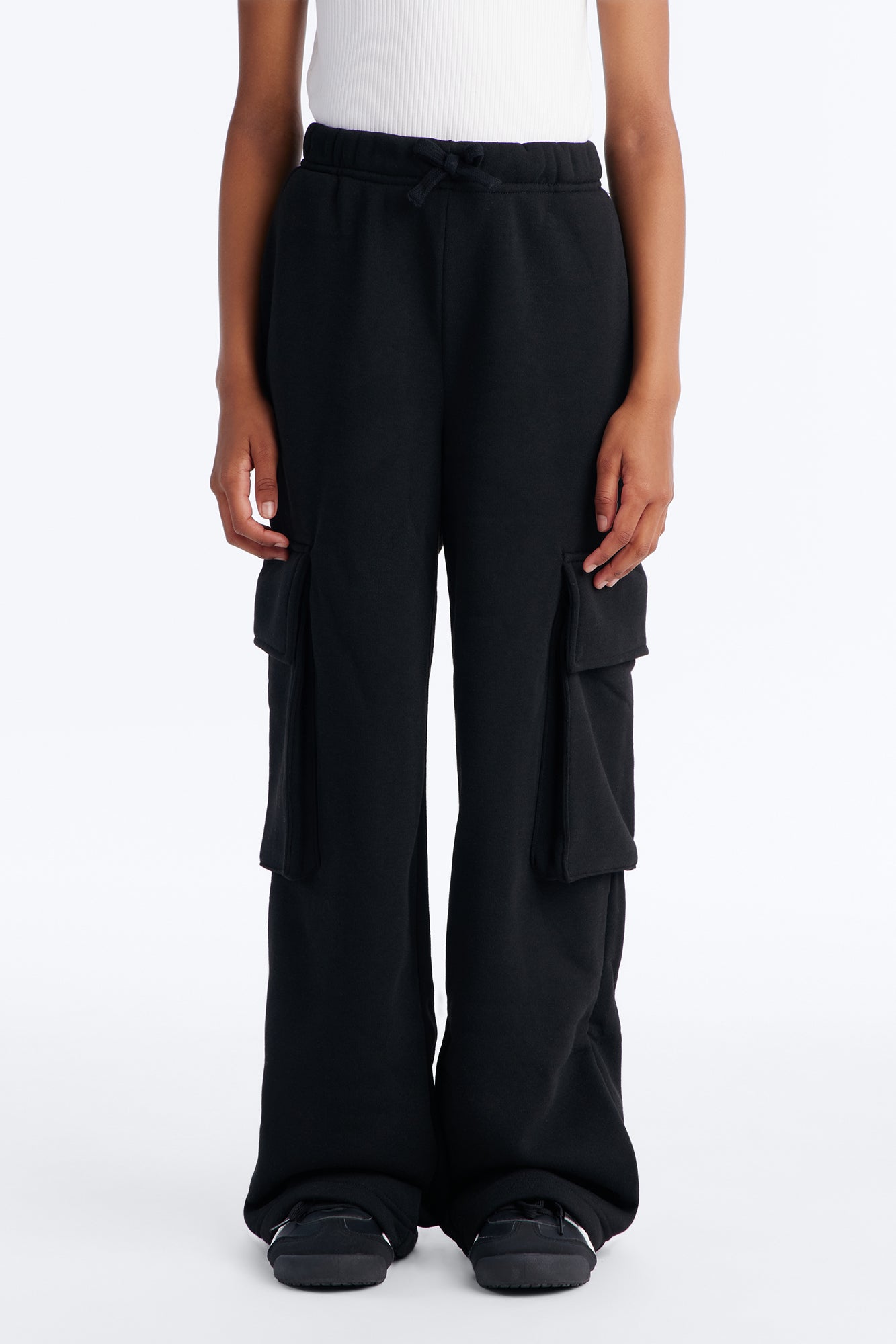 Mini Luna Cargo Jogger - Black