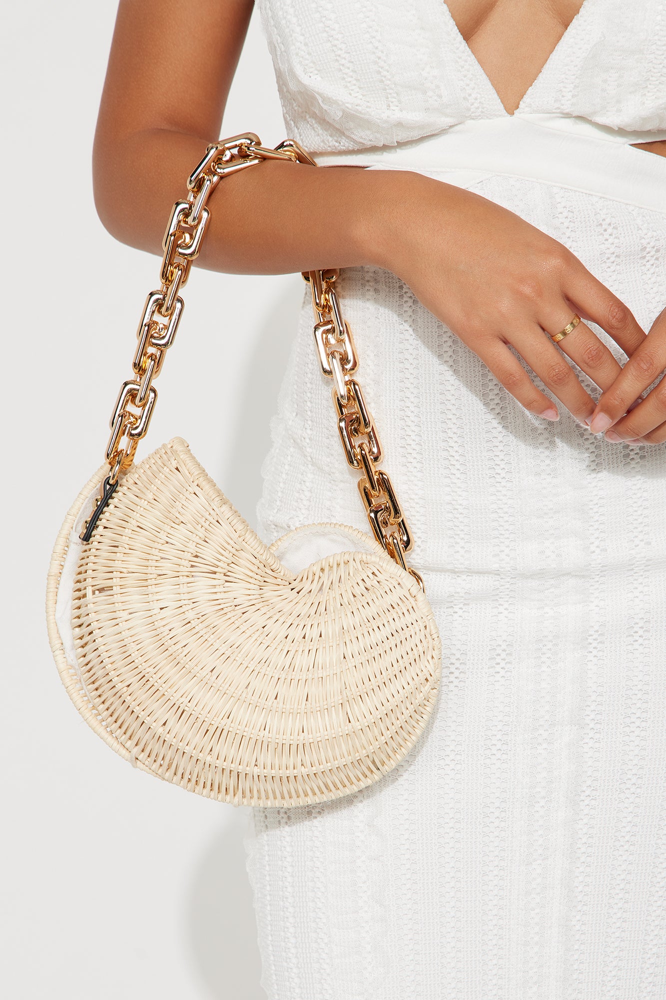 Heart Of The Ocean Shoulder Bag - Sand