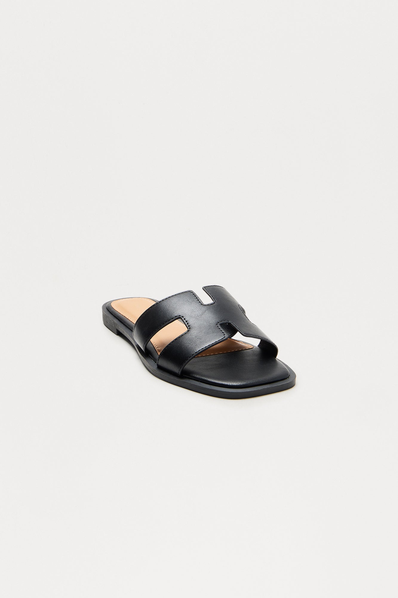 Noe Slip On Sandals - Black