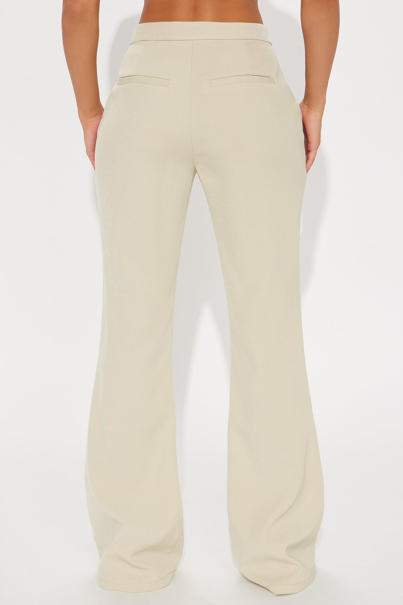 Breaking Even Flare Trouser - Sage