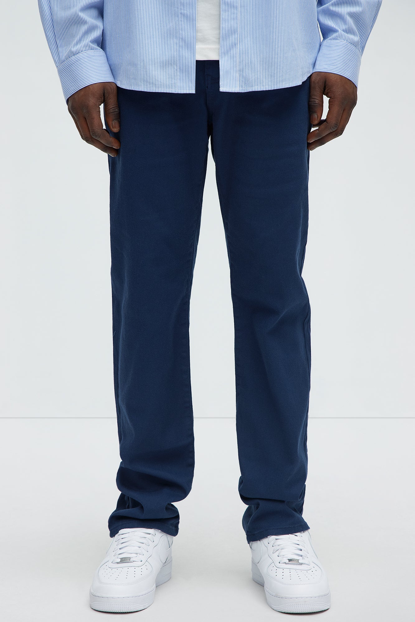 Mike Straight Taper Jeans - Navy