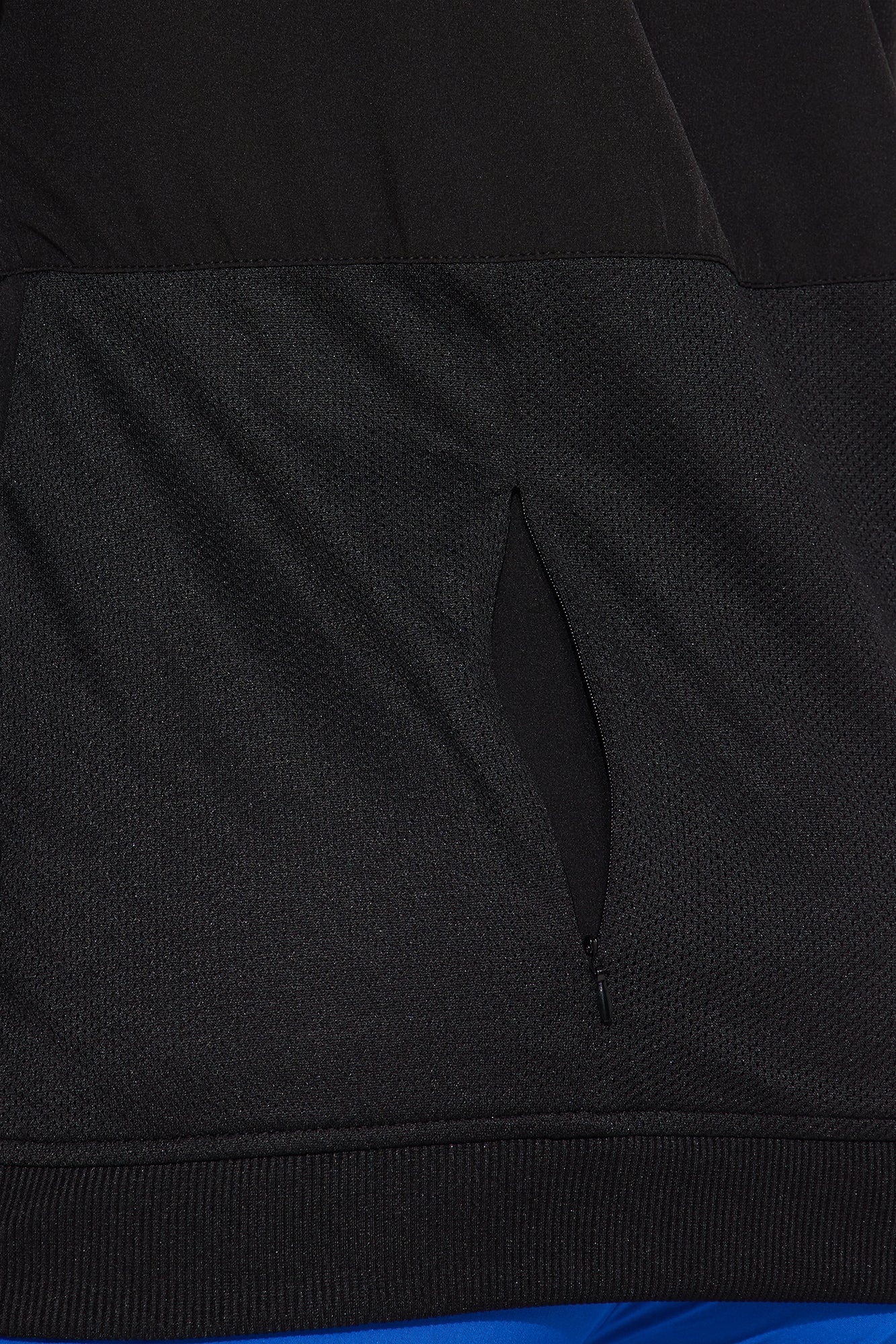 Full Shift Stretch Scrub Uniform Zip Up Jacket - Black