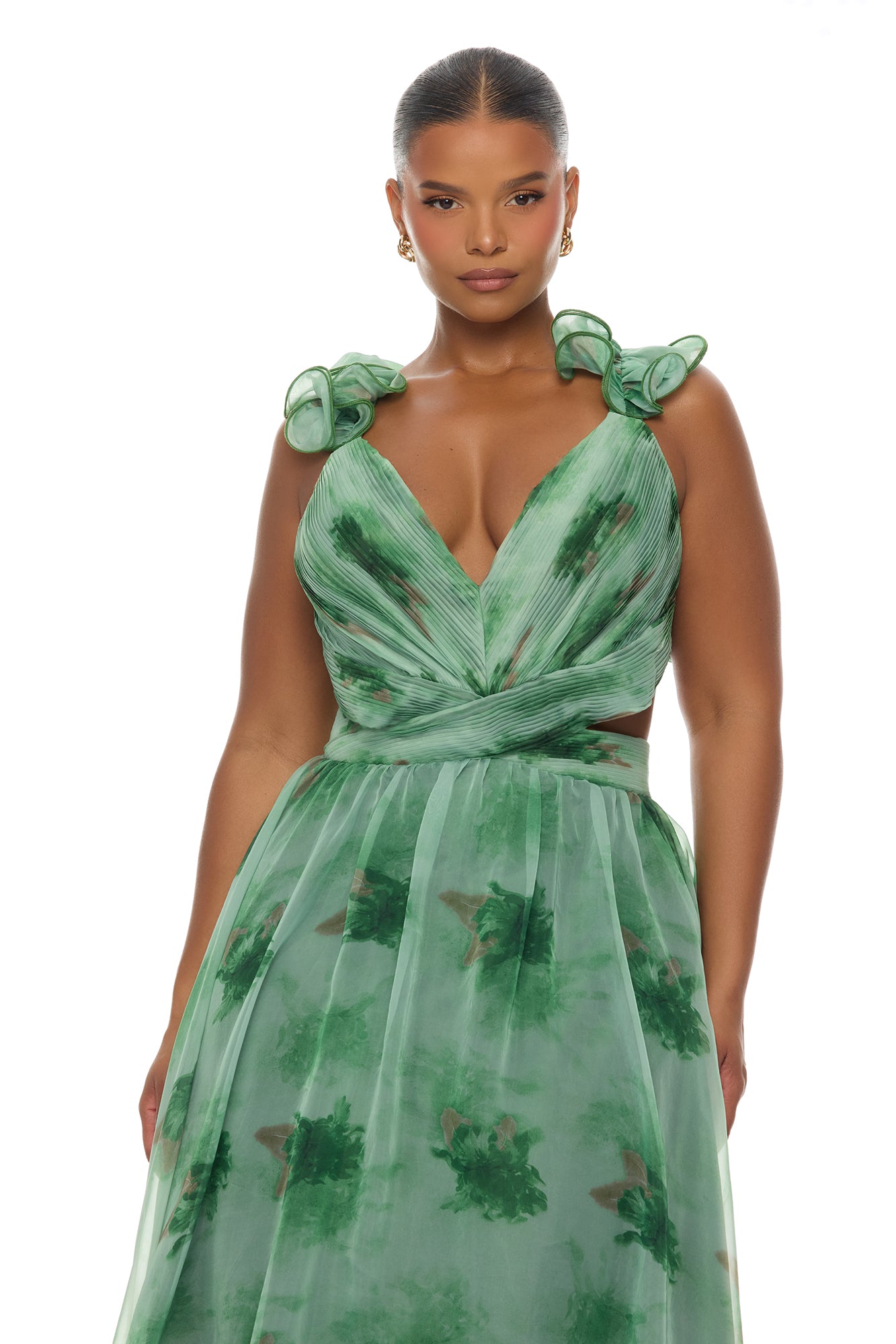 Runaway With You Gown - Sage