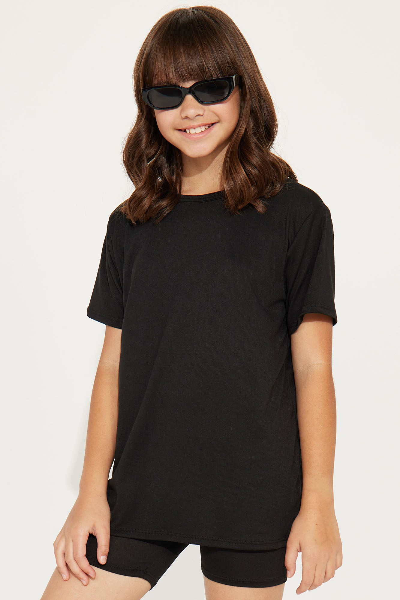 Mini Weekend Vibes Short Set II - Black