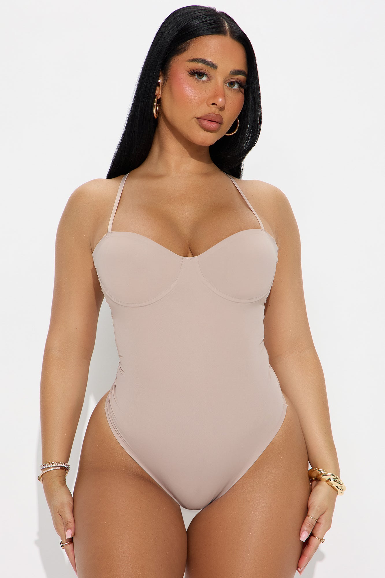 All Day Seamless Bodysuit - Taupe