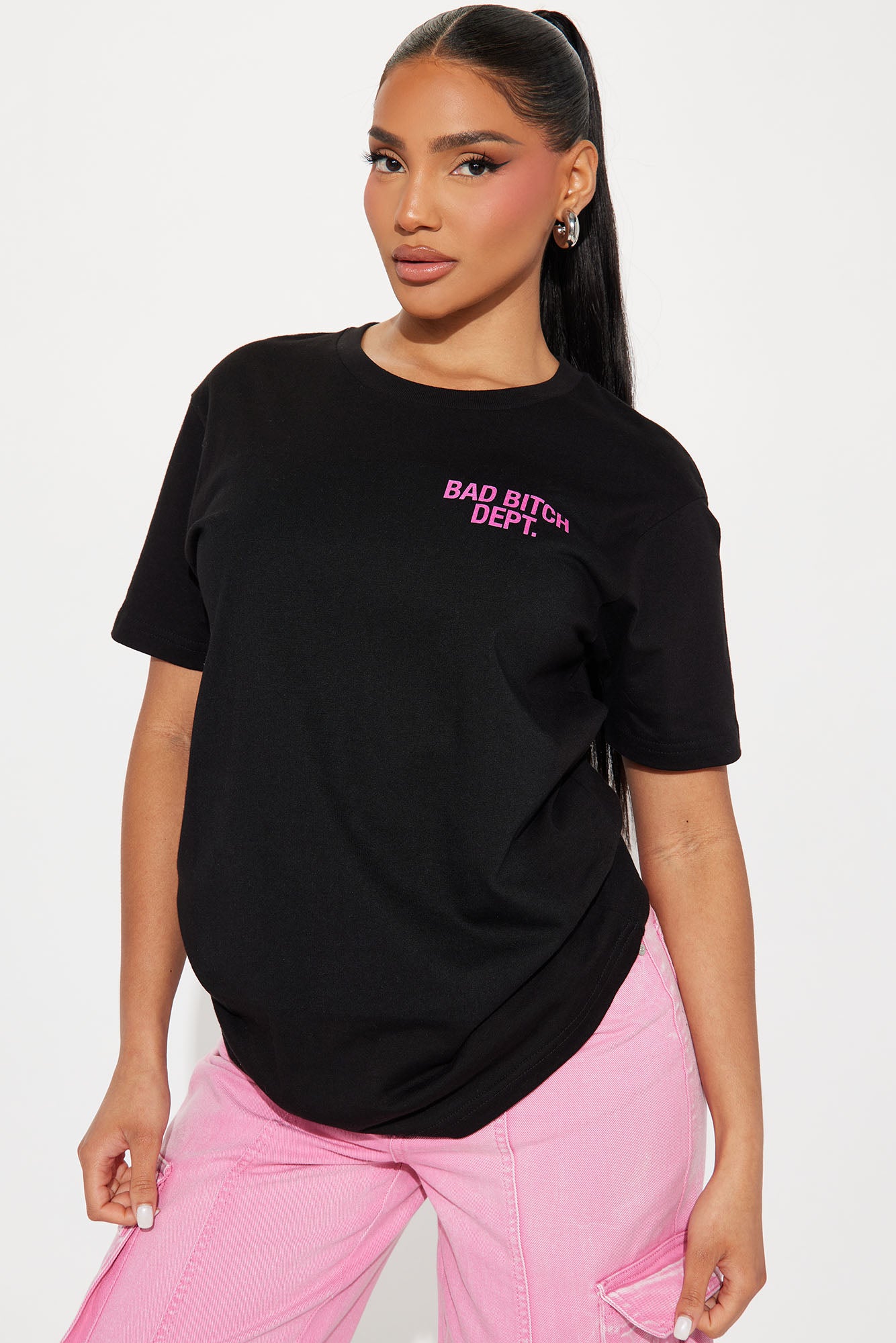 Member Of The Bad Bitch Dept Tee - Black