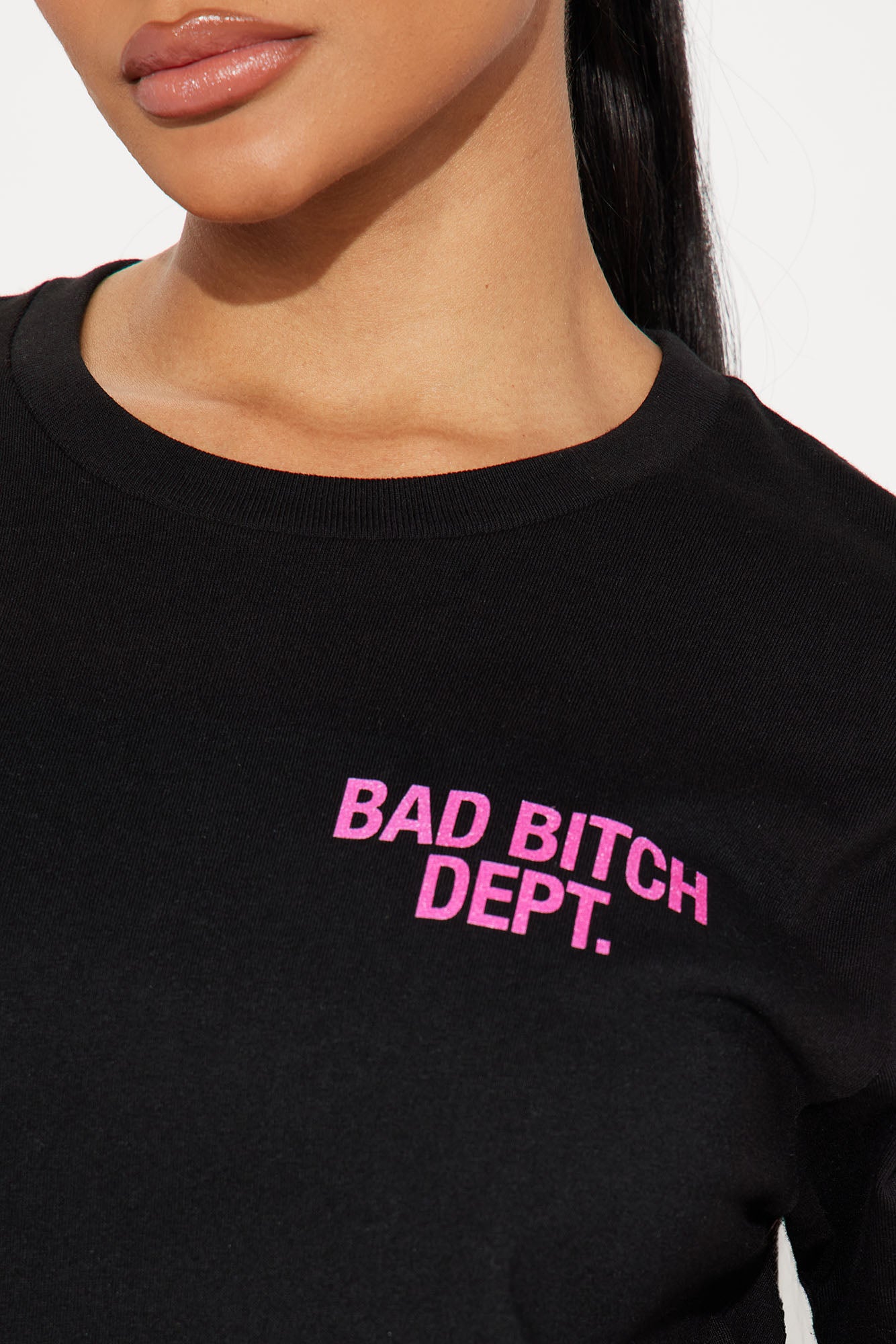 Member Of The Bad Bitch Dept Tee - Black
