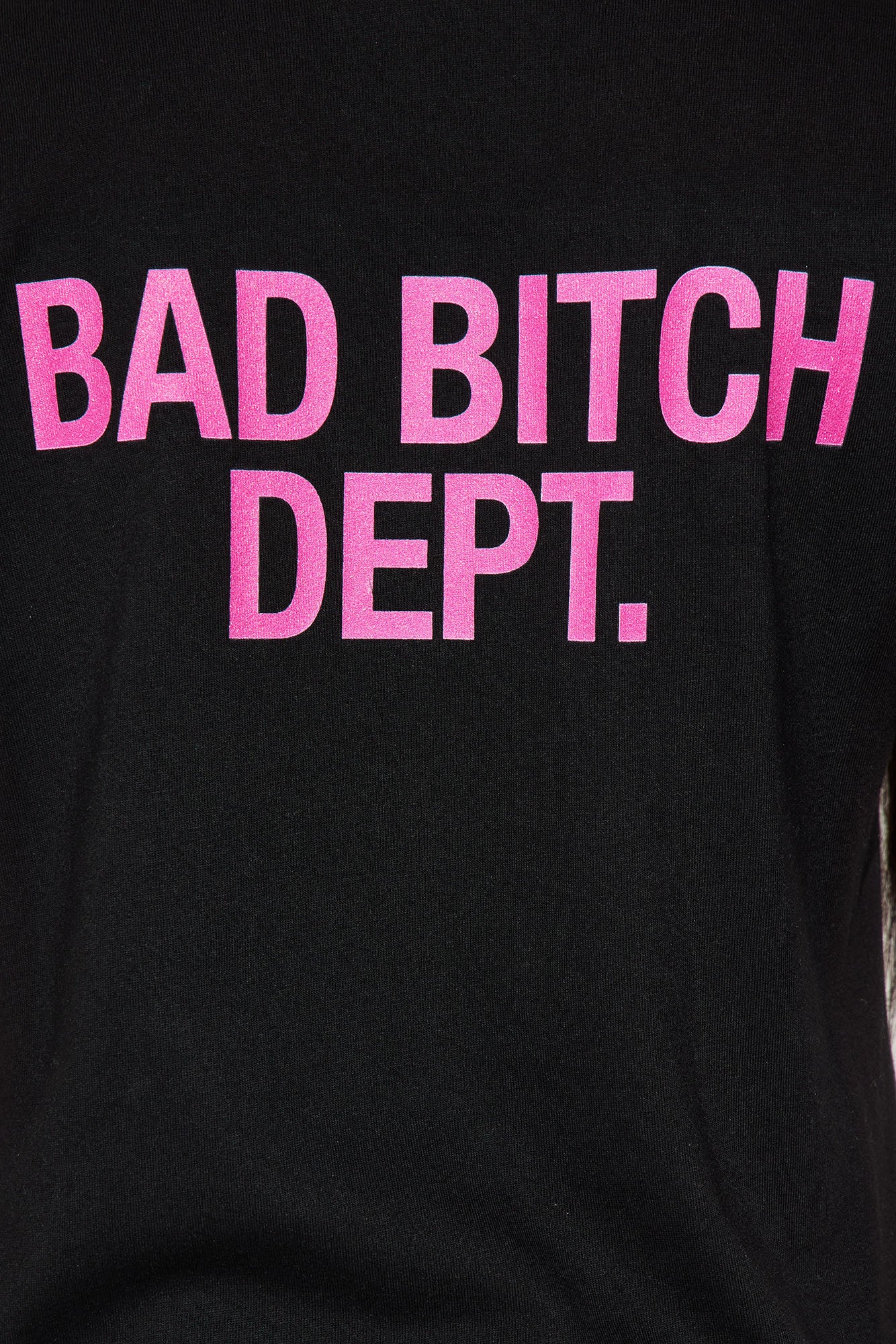 Member Of The Bad Bitch Dept Tee - Black
