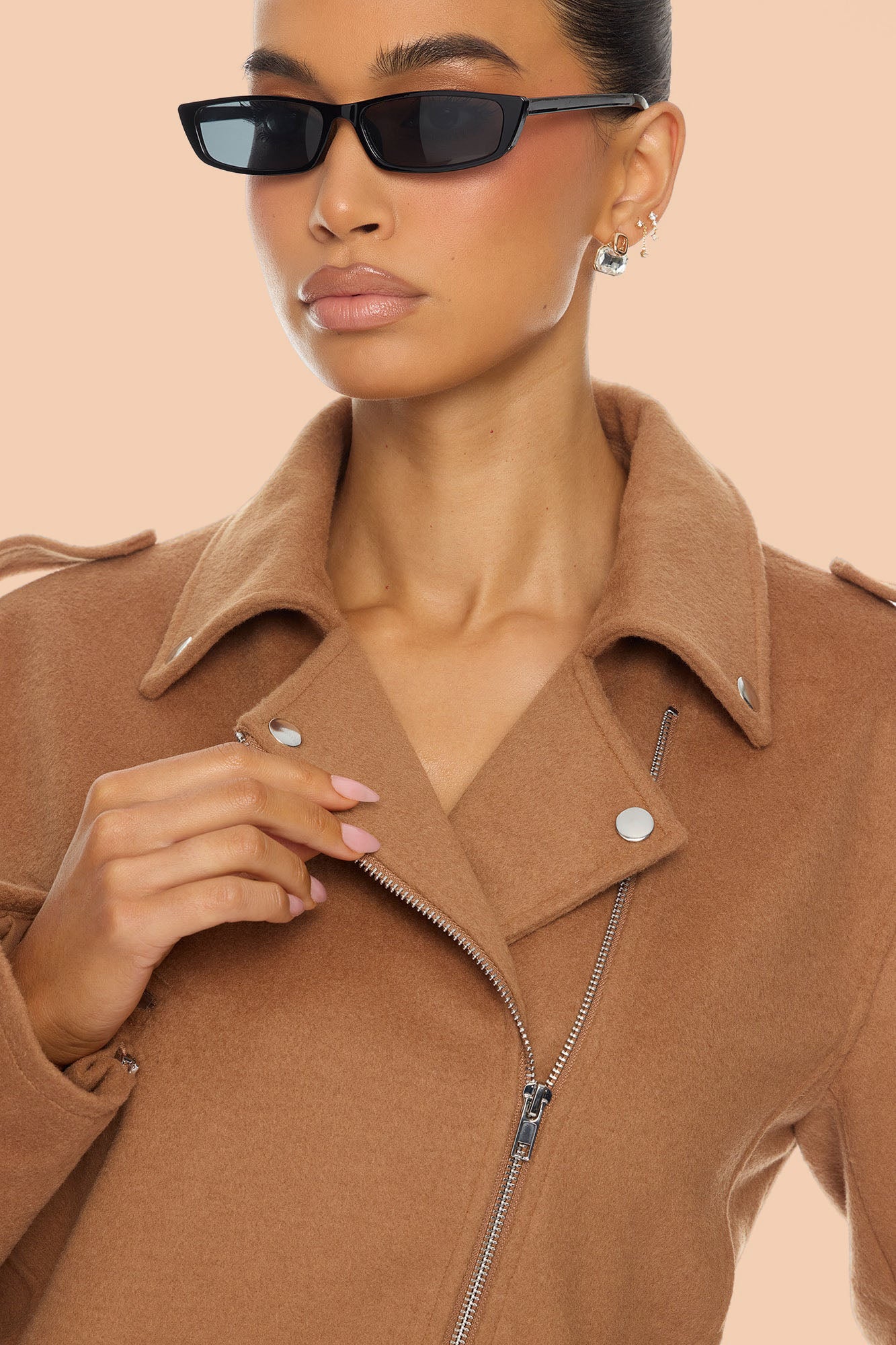 Alina Wool Jacket - Camel