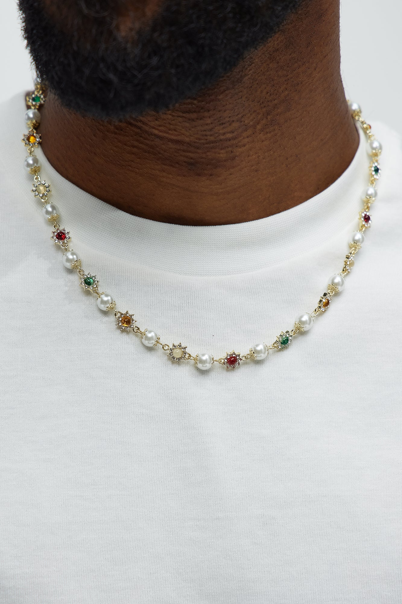 Newbridge Beaded Necklace - Gold