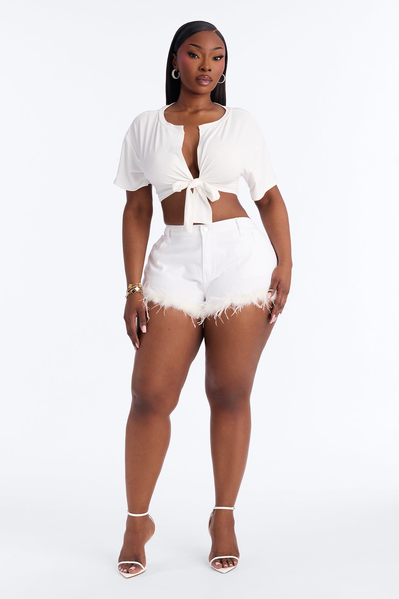 On To You Short Sleeve Top - White