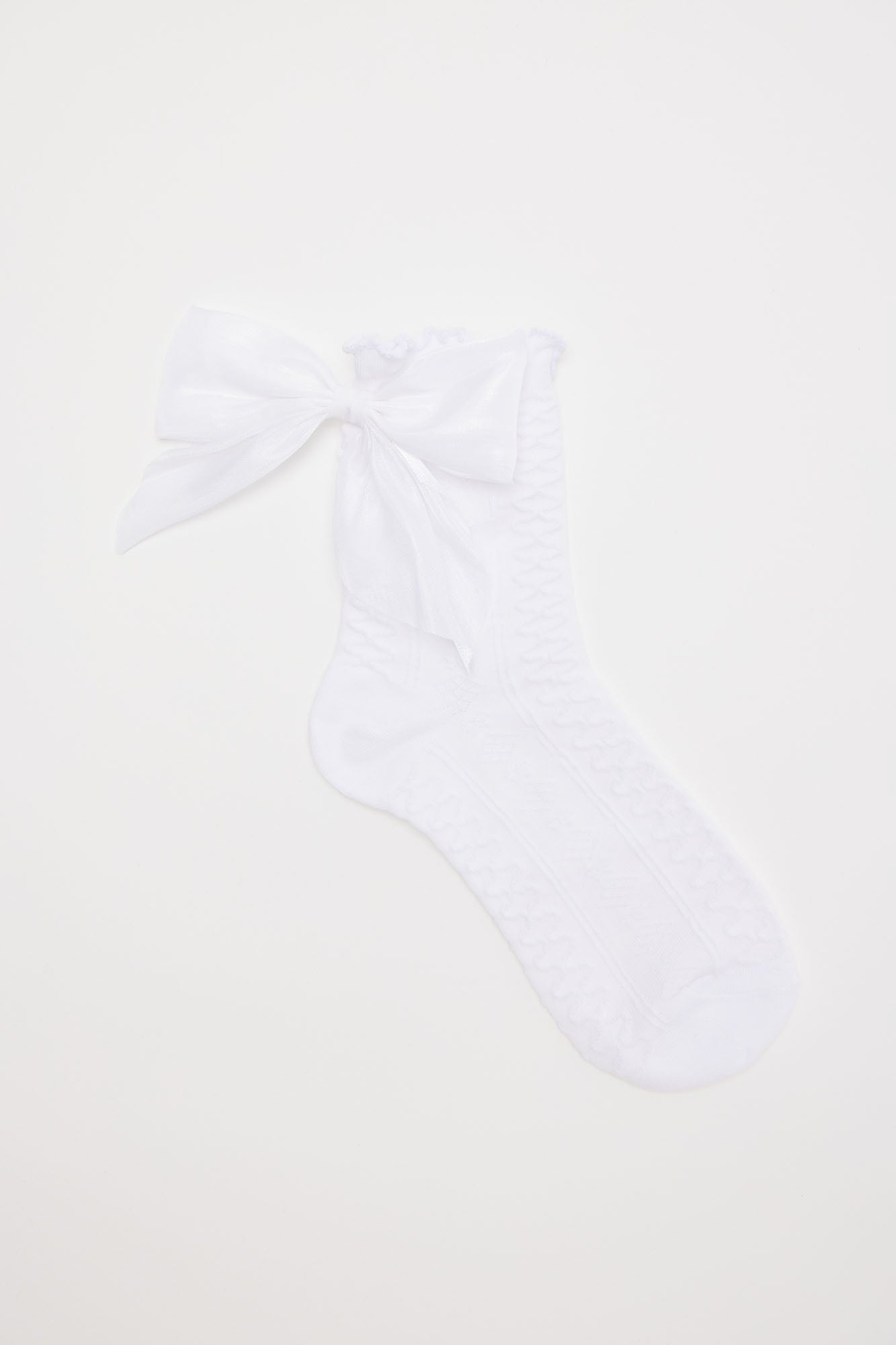 Coquette Cutie Socks - White