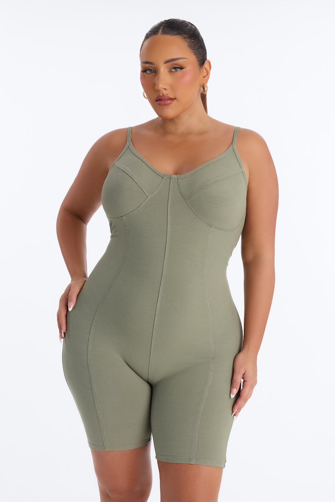 Jenni Romper - Olive