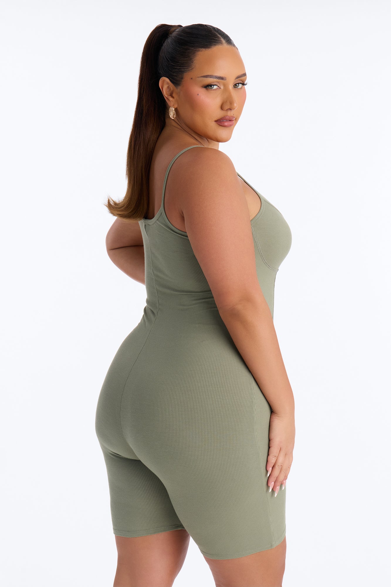Jenni Romper - Olive
