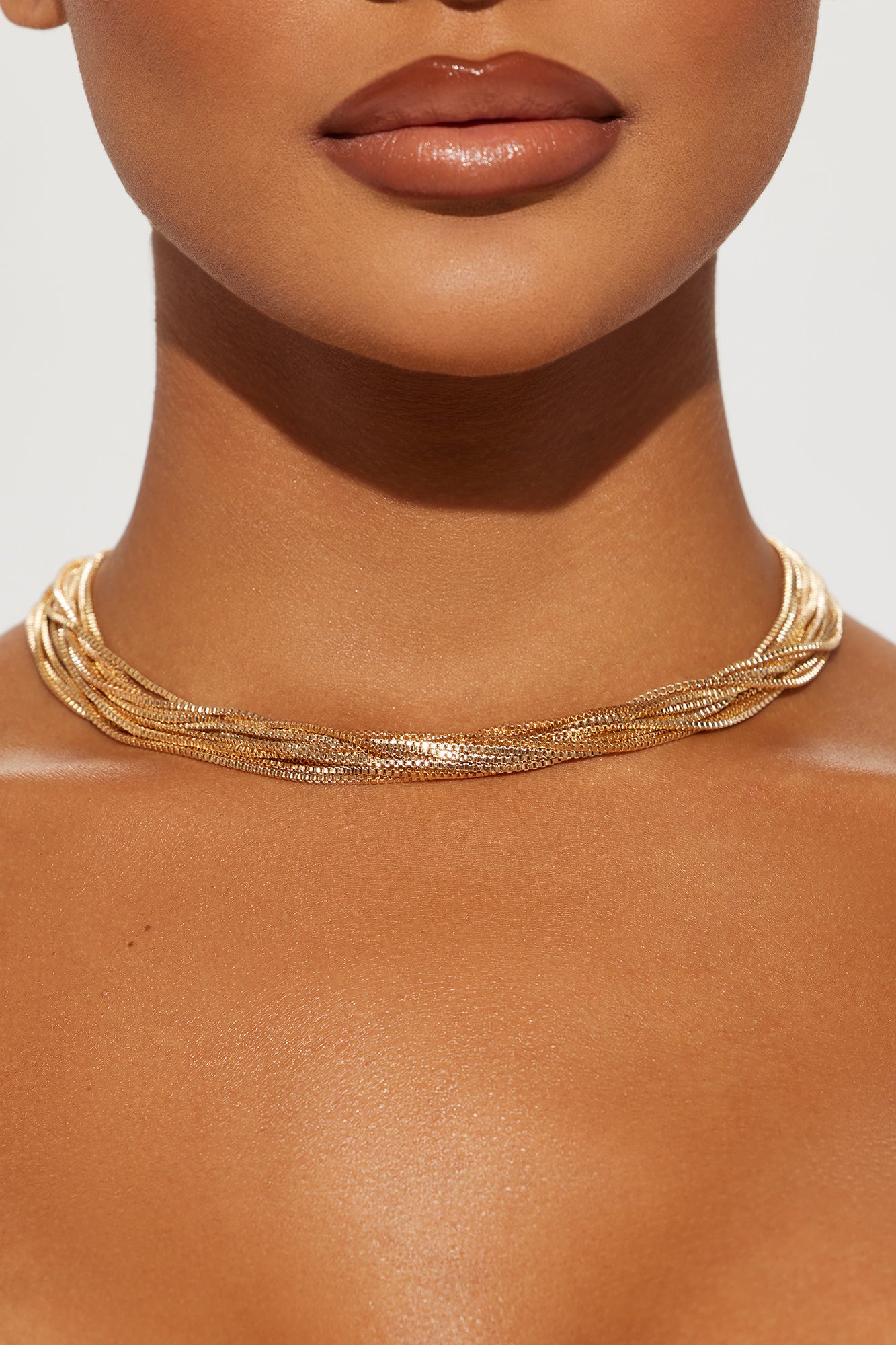 Solid Babe Necklace - Gold