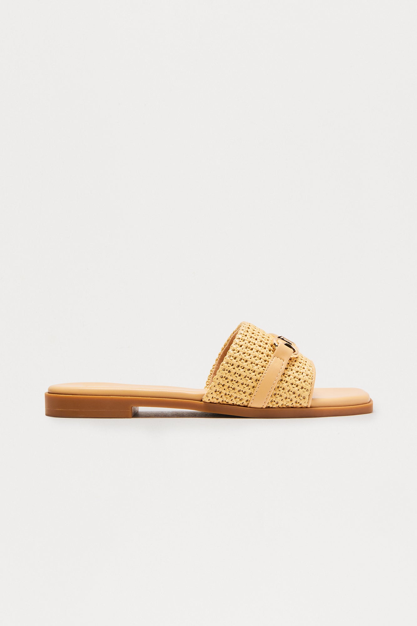 Rhode Island Raffia Sandals - Natural