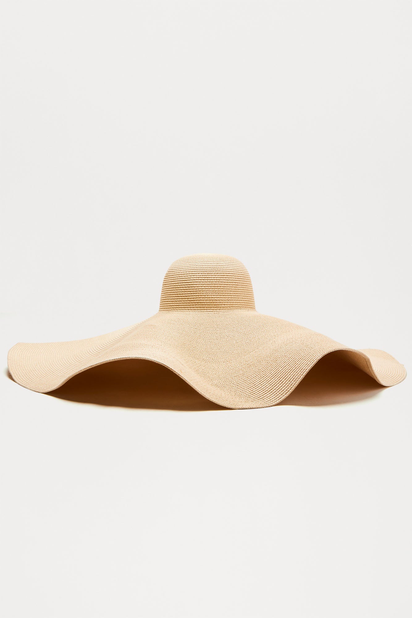 So Extra Oversized Floppy Hat - Beige