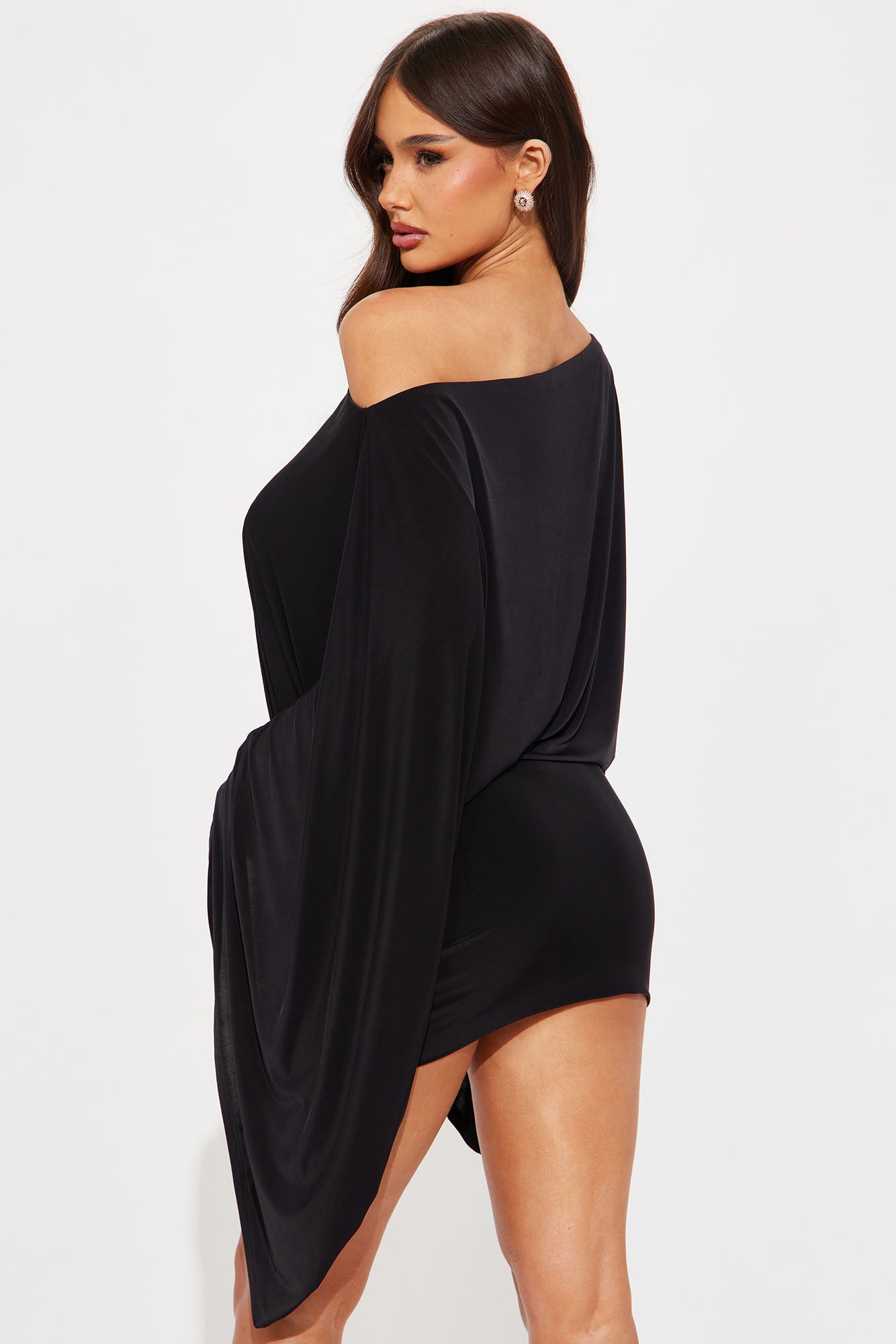 Oh The Drama Skirt Set - Black