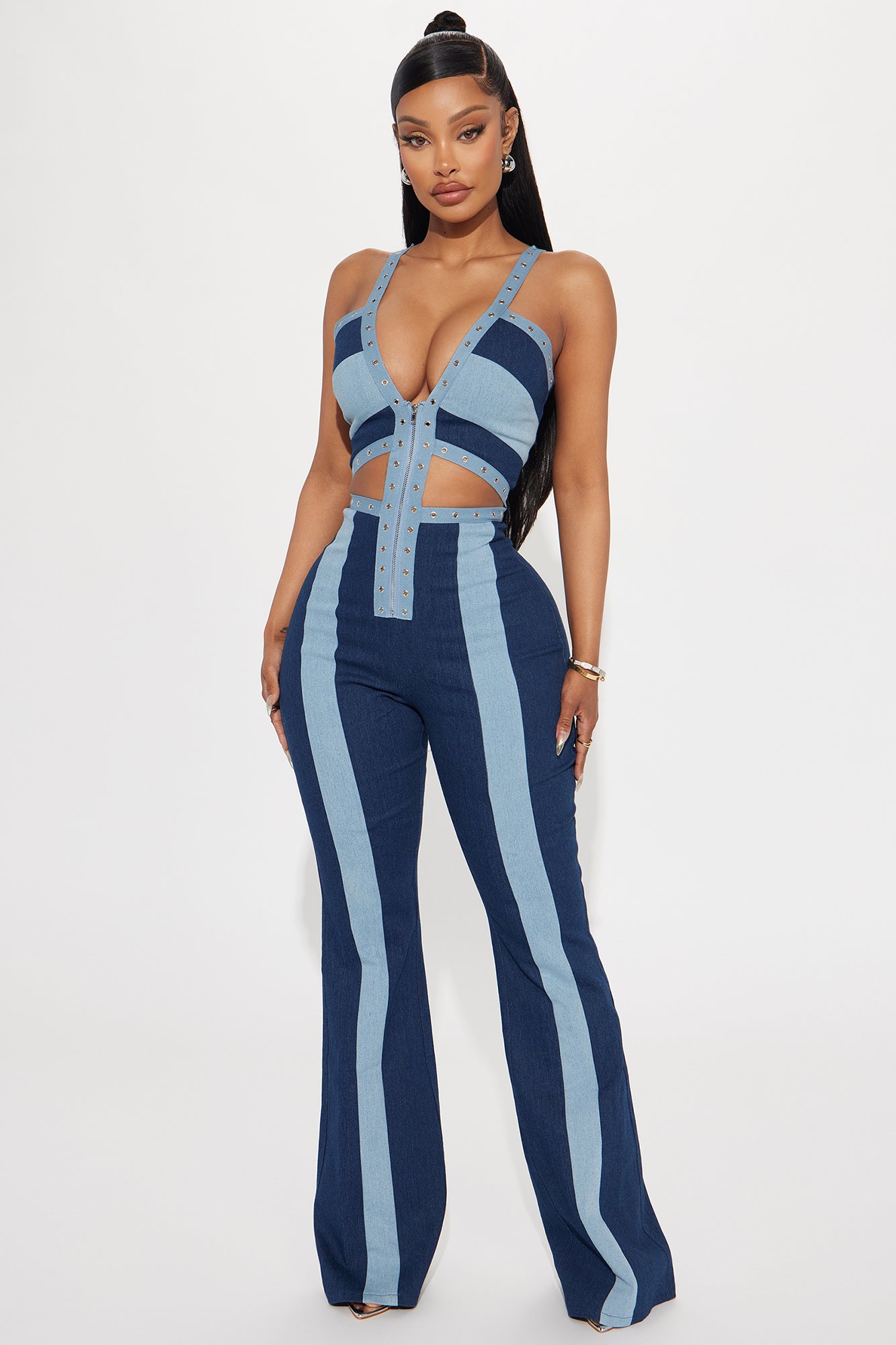 Feel Like This Denim Jumpsuit - Dark Wash