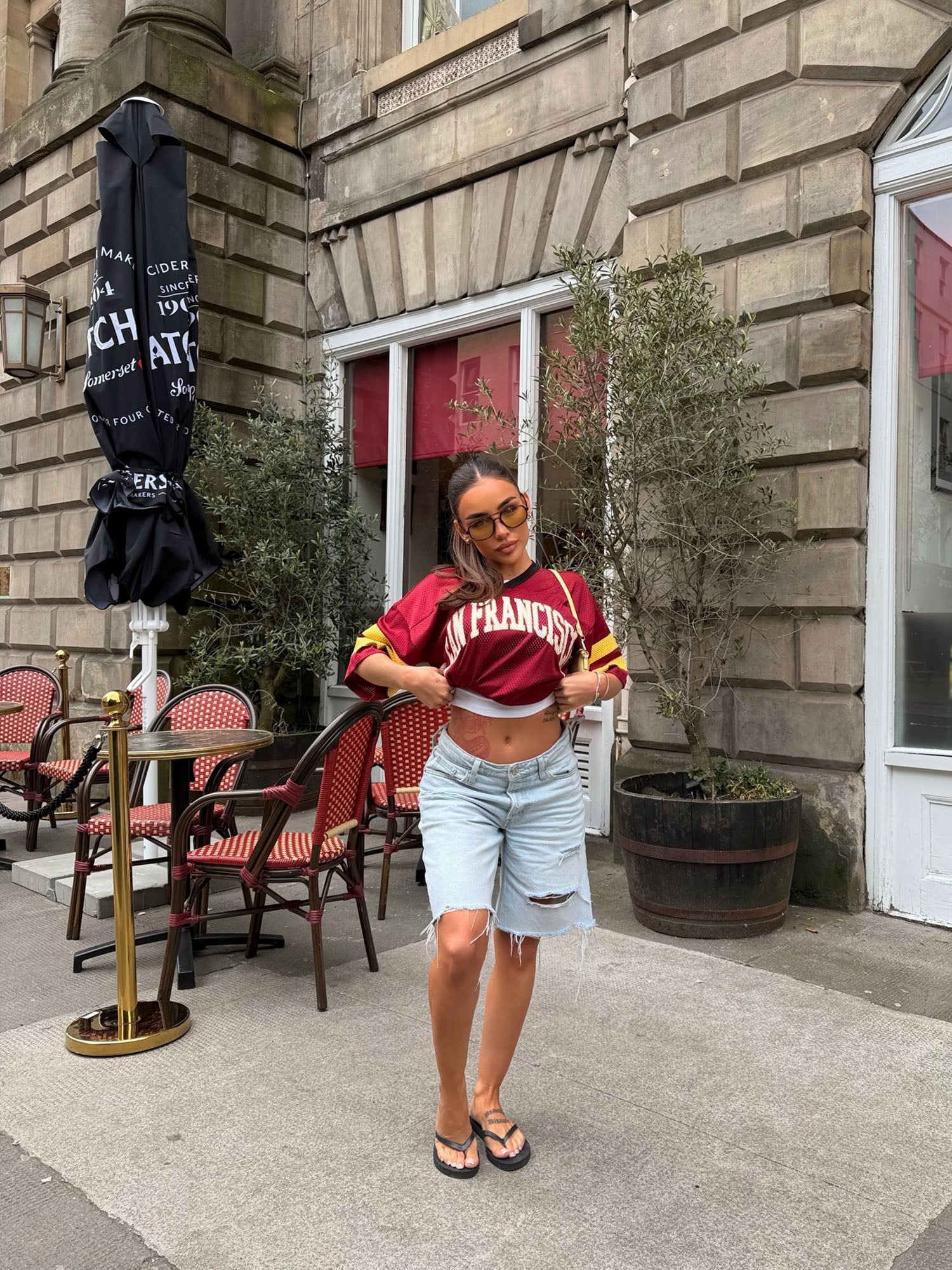 San Francisco Jersey - Burgundy