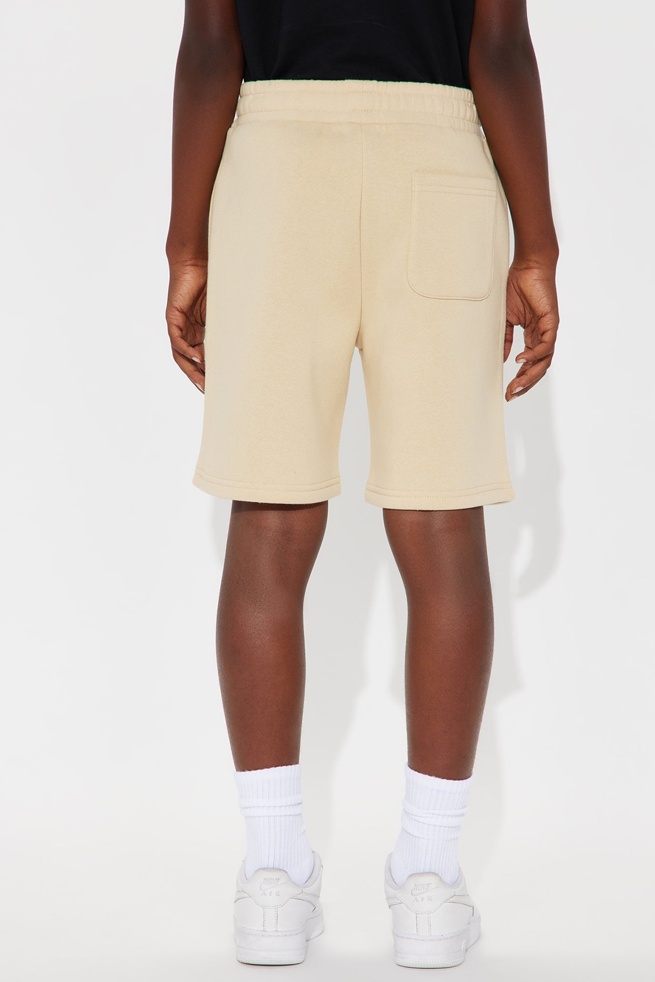 Mini Tyson Dope Star Relaxed Sweatshorts - Tan