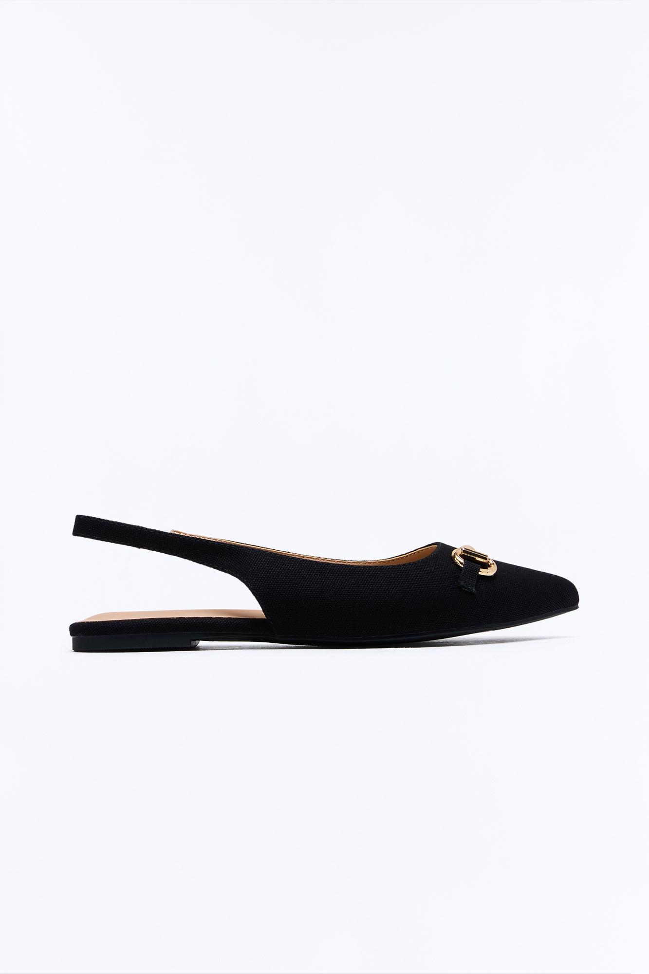 Rem Slingback Flats - Black