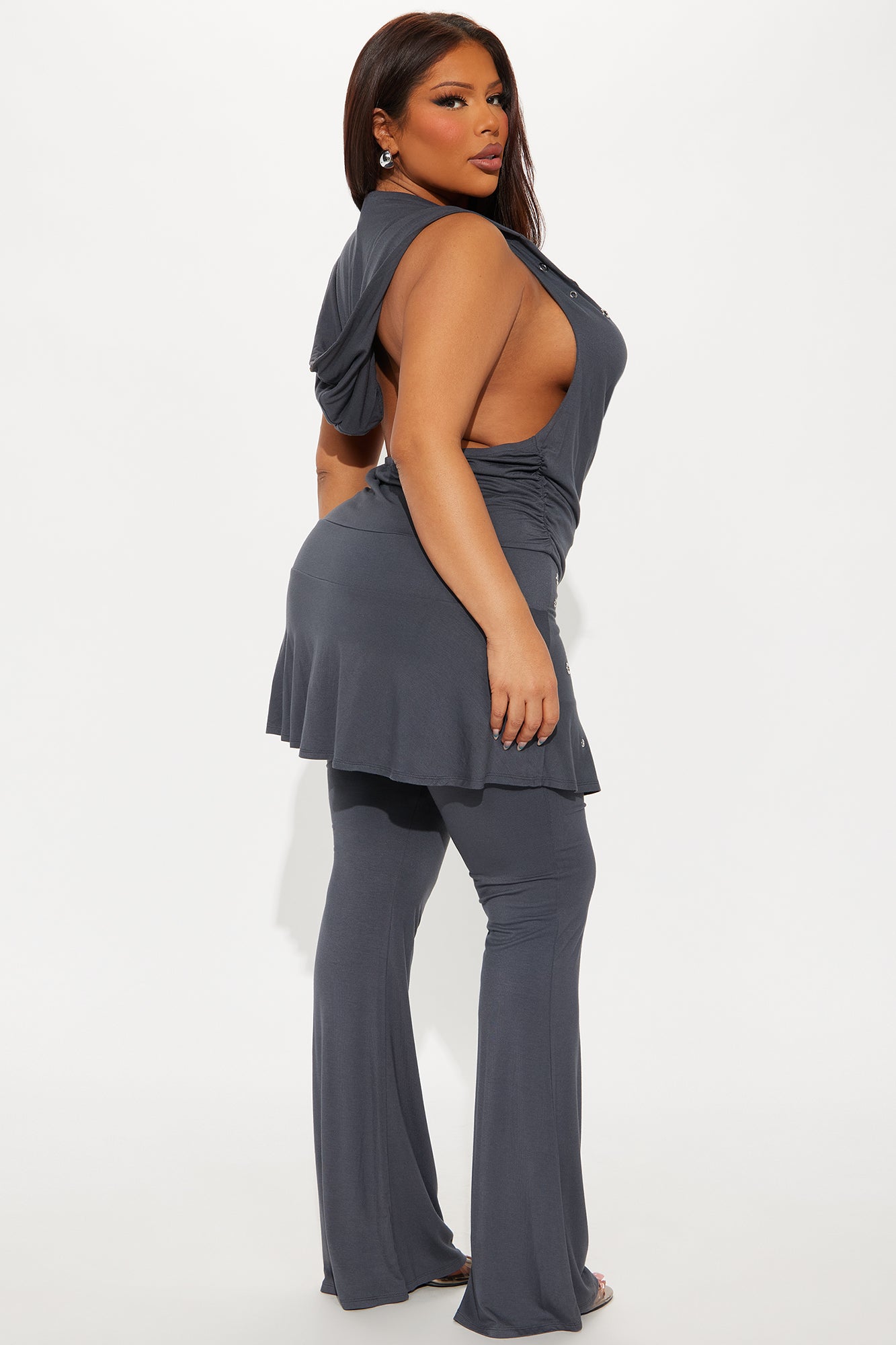 Off The Grid Pant Set - Dark Grey
