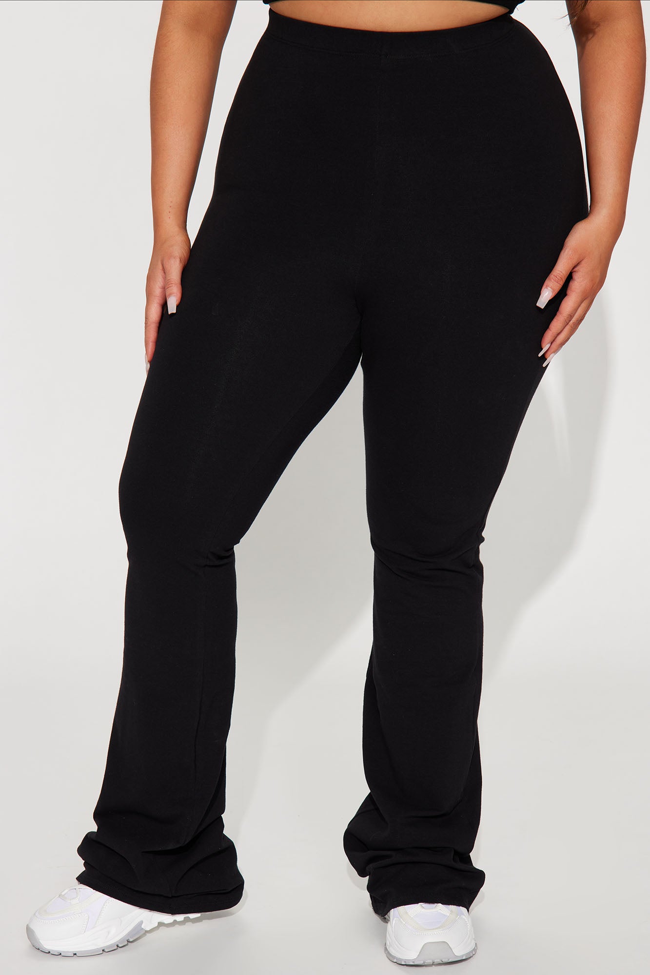 Tall Adriana Flare Pant - Black
